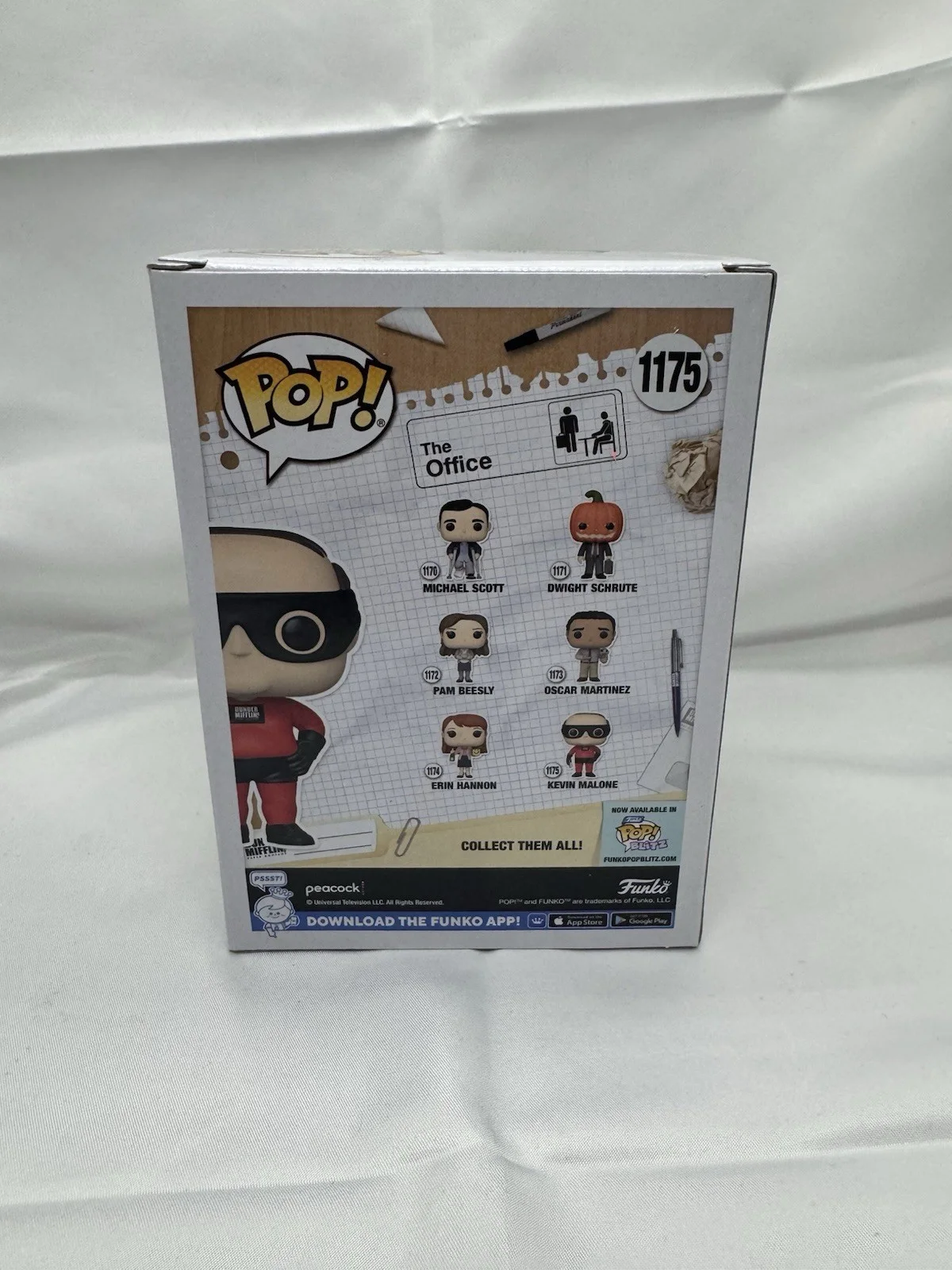 Brian Baumgartner — Brian Baumgartner Autograph Signed Kevin Malone The Office Funko Pop #1175, изображение 3