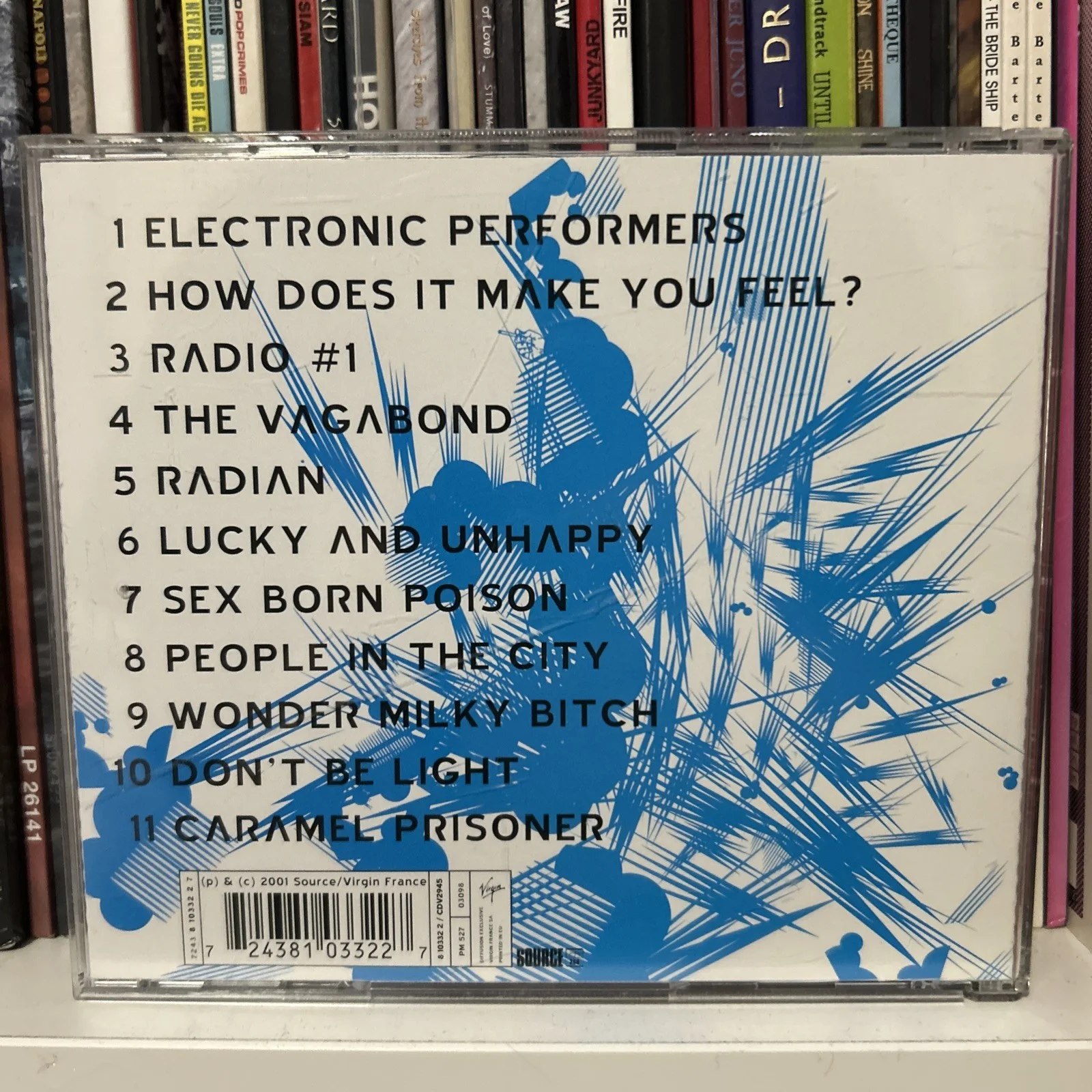 Signed AIR CD, 10 000 Hz Legend, Autographed Insert by Both Members, Promotional, image 2