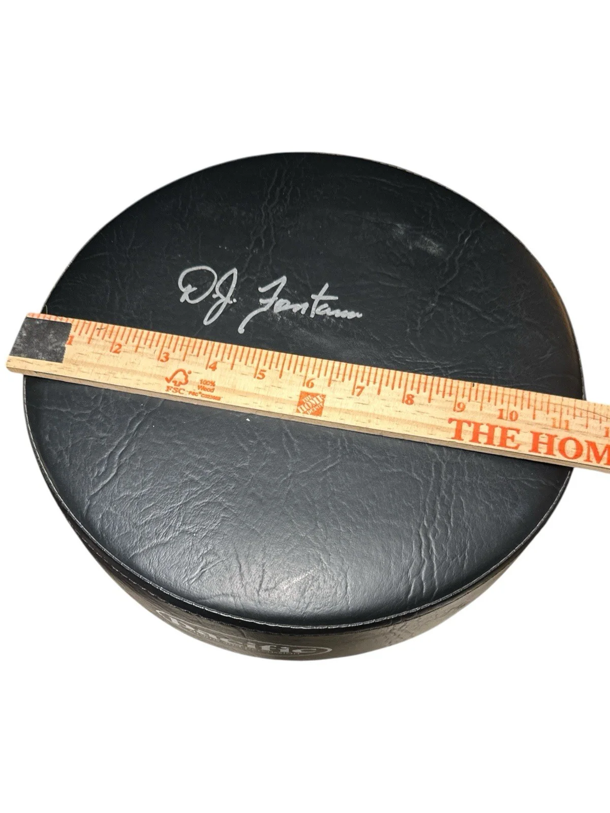 D.J. Fontana Signed Autograph SHOW USED Drum/Drummers Chair! HOF Elvis Band Mate, изображение 5