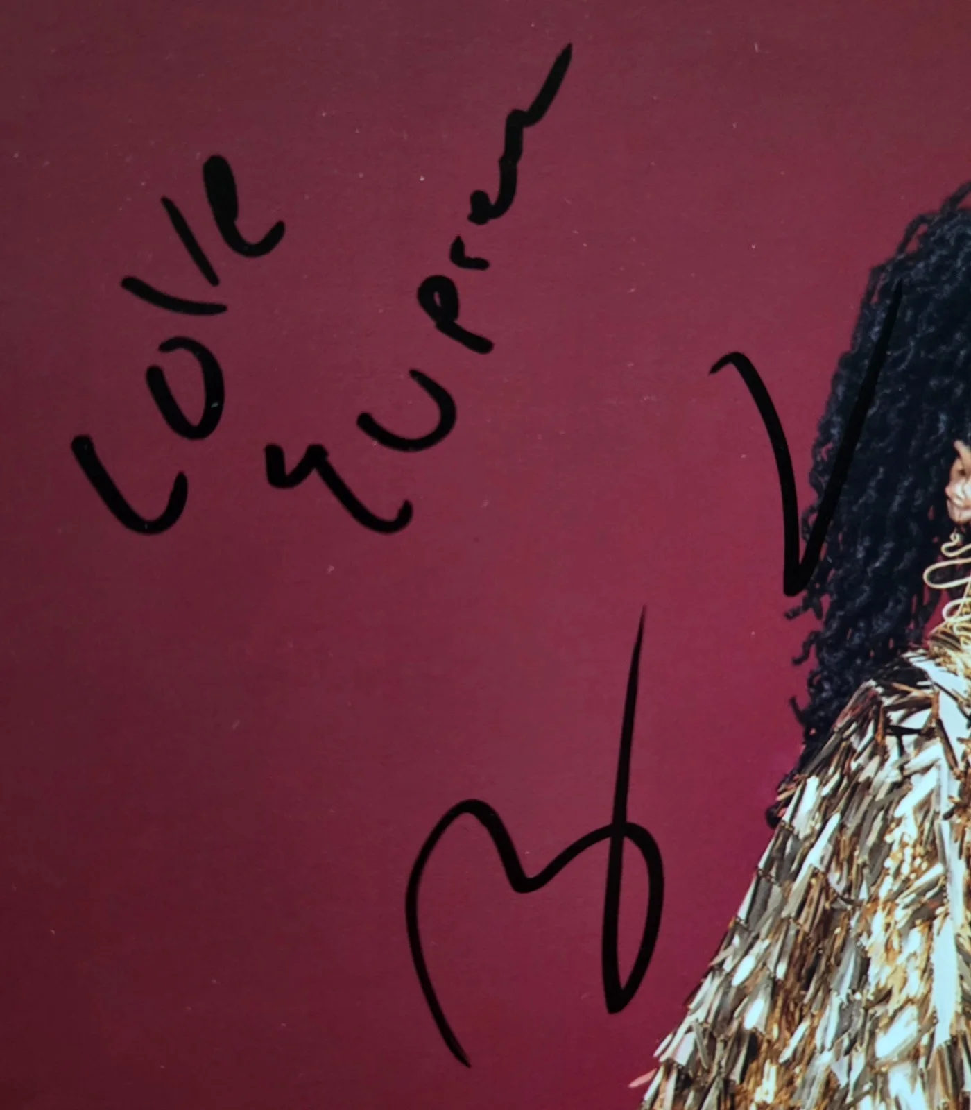 Lakecia Benjamin Hand Signed Autograph 8x10 Photo In Person Proof Saxophone, image 2