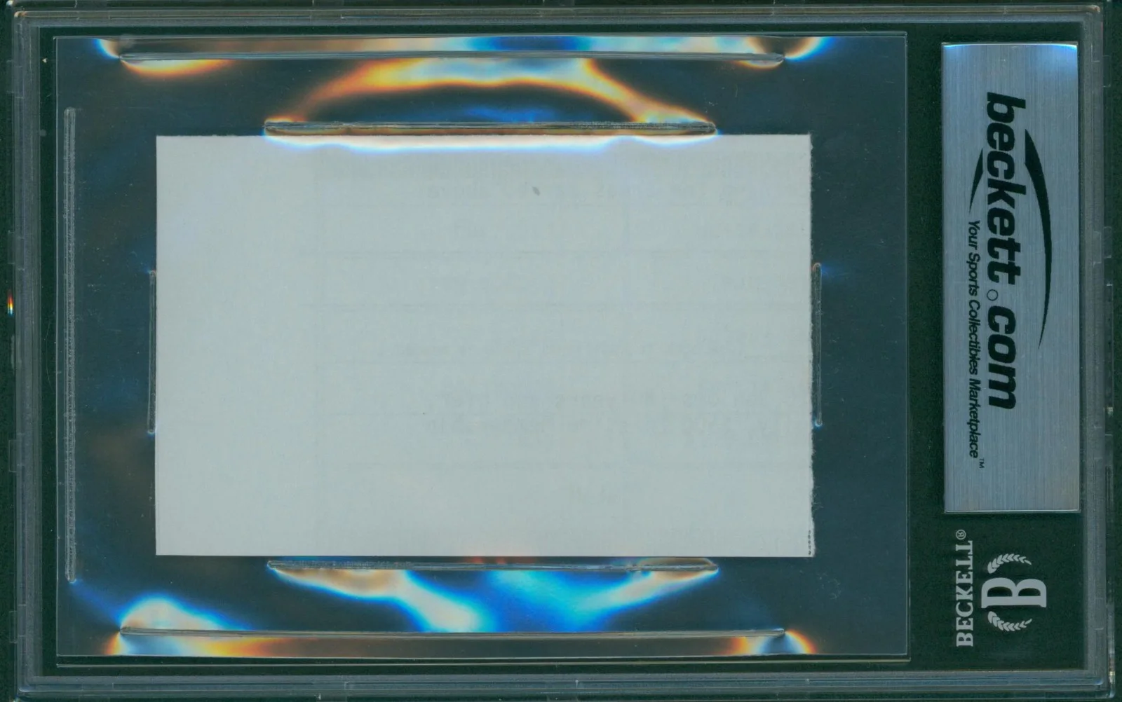 Tony Becker — TONY BECKER Signed Cut With Rare TOUR OF DUTY Inscription Beckett BAS Slabbed, изображение 2