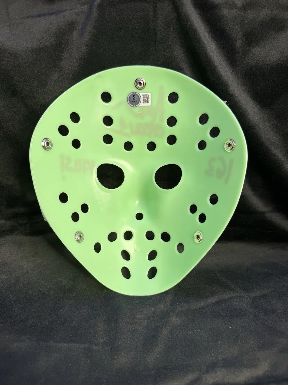 Ari Lehman — Ari Lehman Signed & Inscribed Jason Voorhees Mask “163 Kills!” Jason 1 Beckett, изображение 5