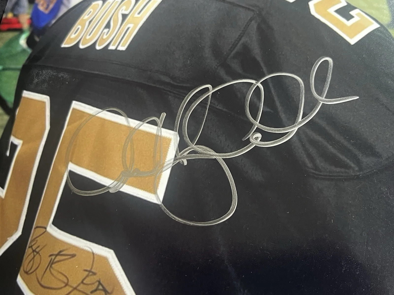 Anthony Anderson — *ANTHONY ANDERSON*SIGNED*AUTOGRAPHED*PHOTO*NEW ORLEANS*SAINTS*COA*8" X 10", изображение 2