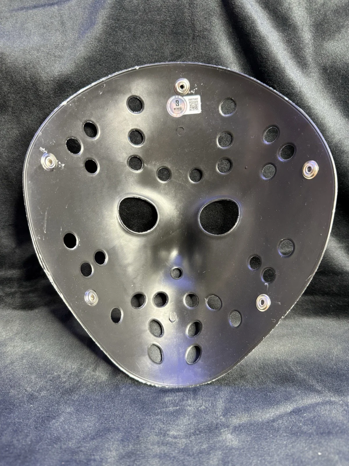 Ari Lehman — Ari Lehman Signed & Inscribed Jason Voorhees Mask “F Chucky!” Jason 1 Beckett, изображение 5