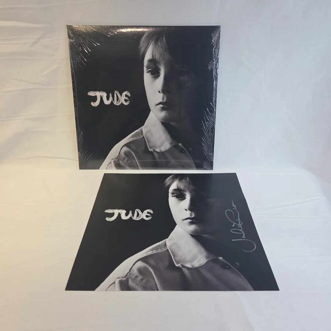Julian Lennon JUDE New Sealed Vinyl & Signed print, image 2