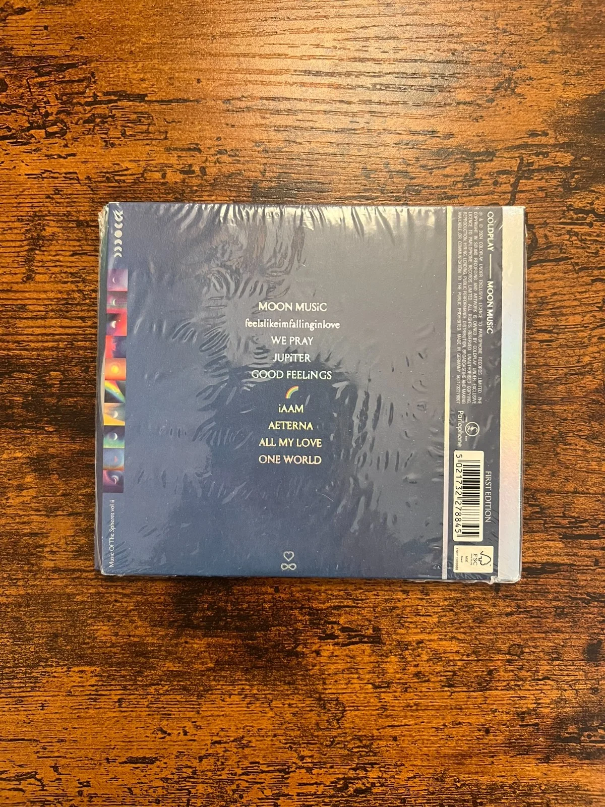 Coldplay - Moon Music CD With Signed Autographed Auto Art Card, image 2