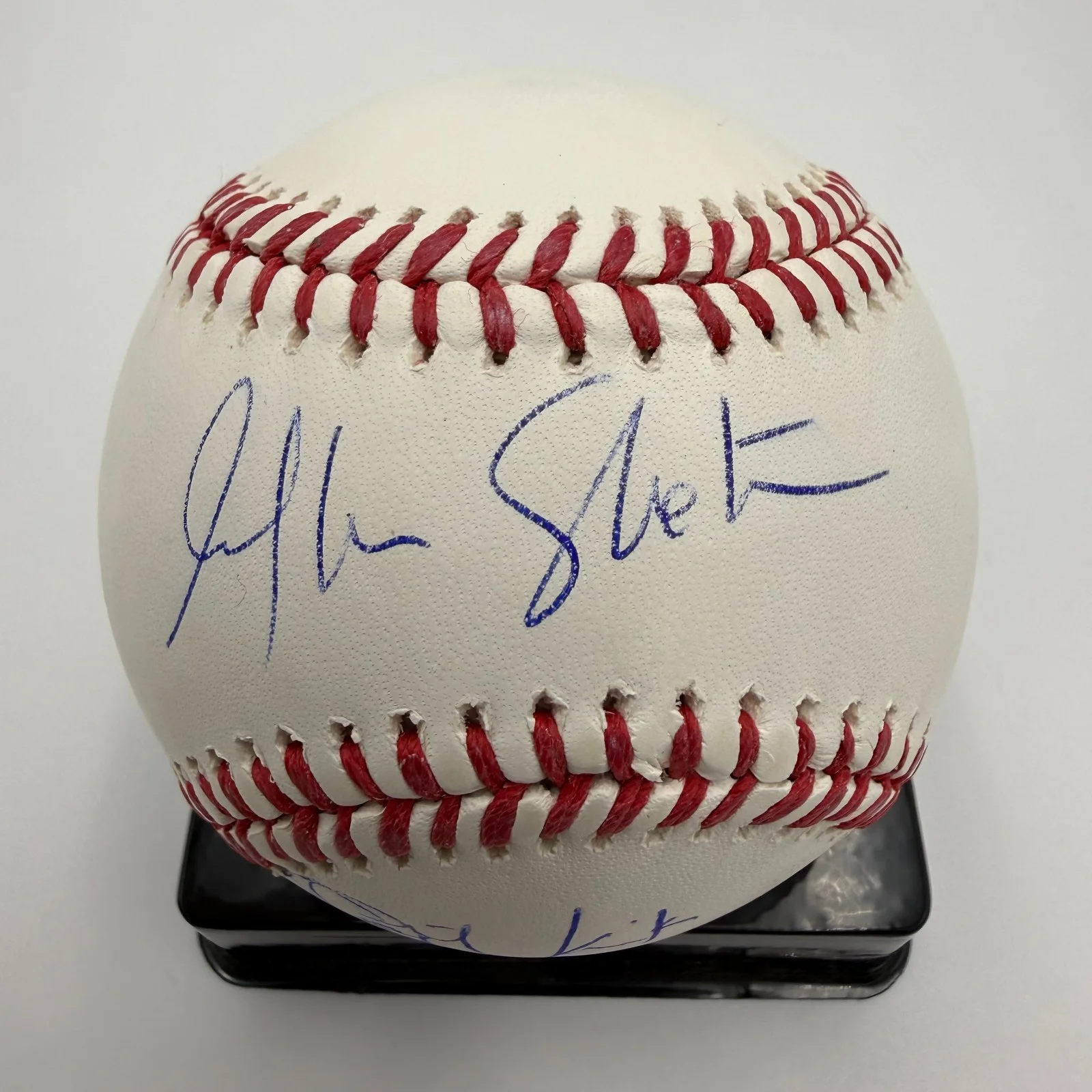William Shatner — WILLIAM SHATNER SIGNED MAJOR LEAGUE BASEBALL MLB w/CAPT KIRK - STAR TREK - BAS, image 2