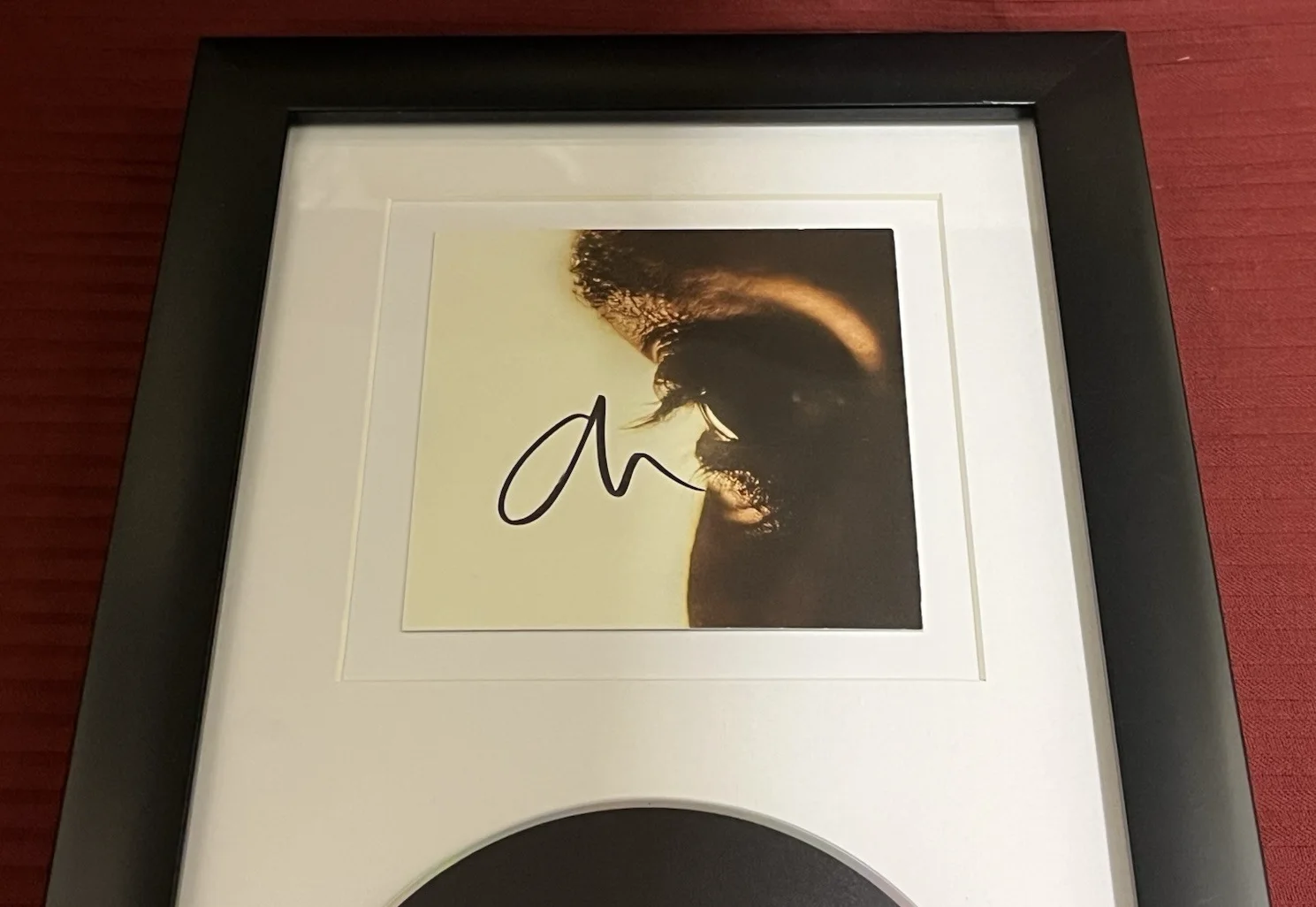 THE WEEKND SIGNED & FRAMED HURRY UP TOMORROW AMAZING CD DISPLAY AUTOGRAPH COA A, image 2