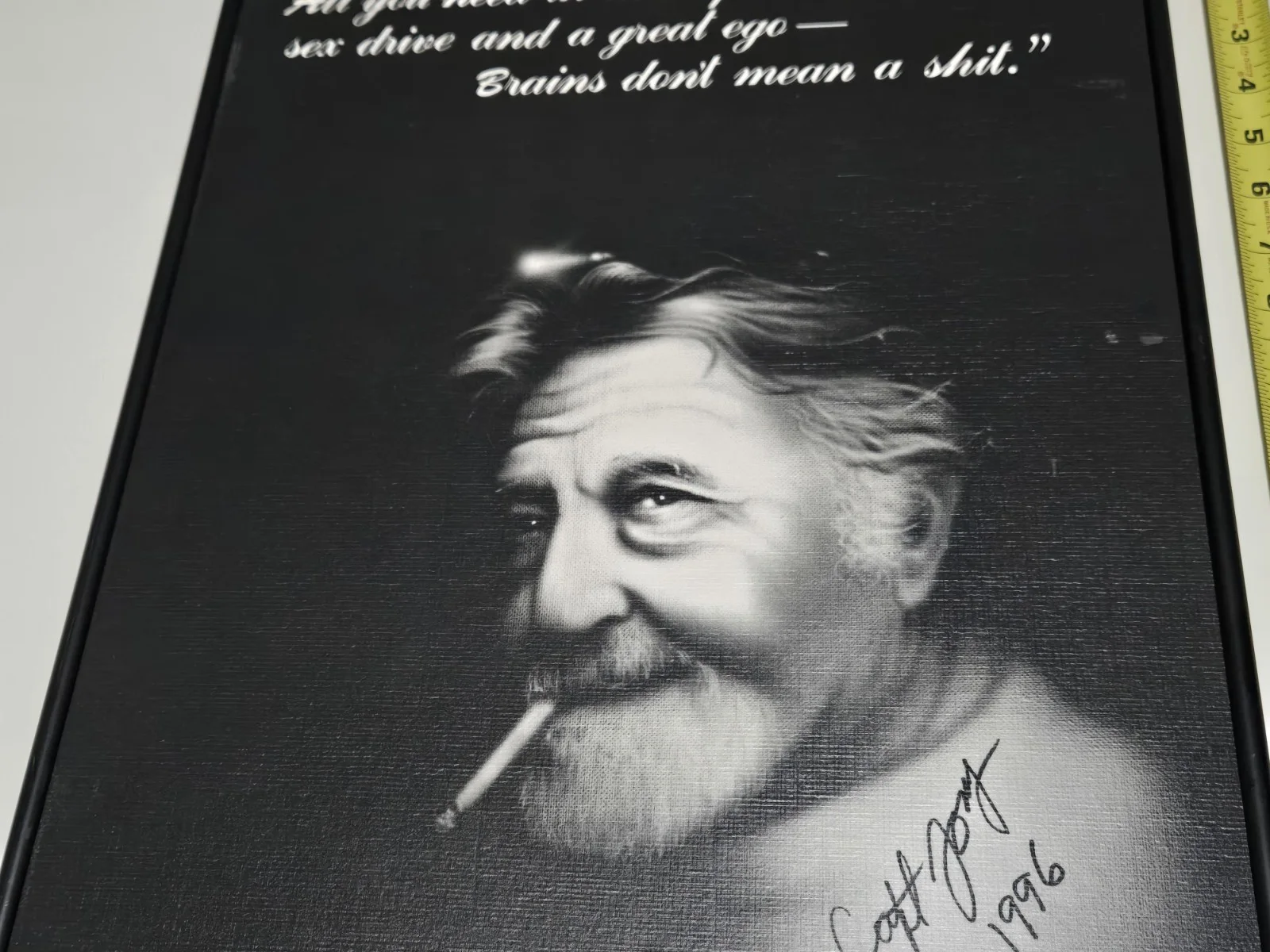 Captain Tony Tarracino — Captain Tony Tarracino Key West Legend SIGNED Framed Poster Capt. Tony RARE!, изображение 5