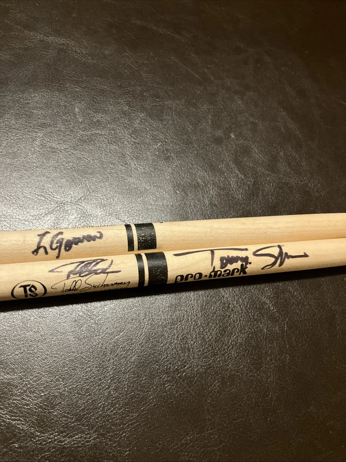 Styx Band Signed Drum Sticks Tommy Shaw,L.Gowan,J.Y.,Ricky Phillips,Will E,Chuck, image 5