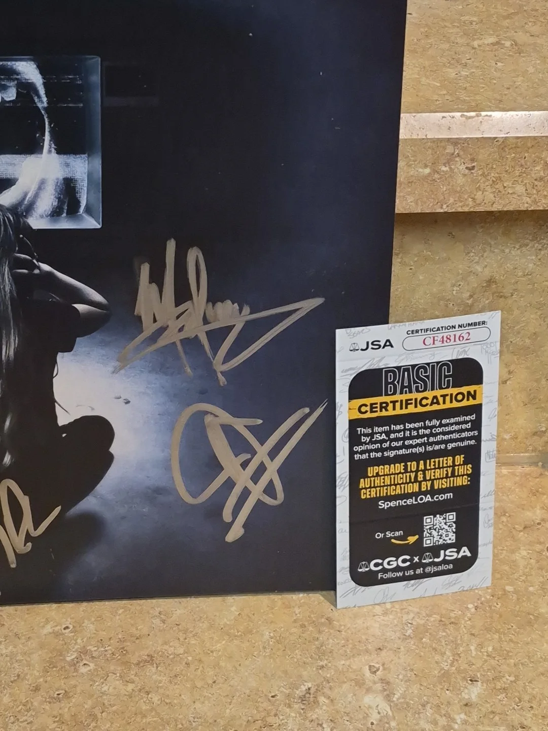 Sevendust Rock Metal Band Musicians Signed Truth Killer Vinyl Record JSA CF48162, изображение 3