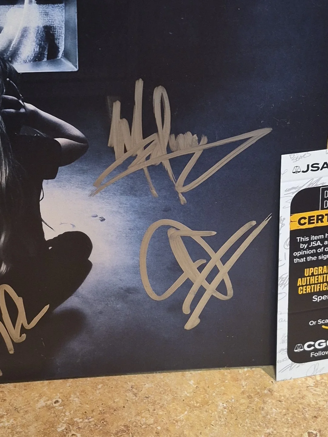 Sevendust Rock Metal Band Musicians Signed Truth Killer Vinyl Record JSA CF48162, изображение 4