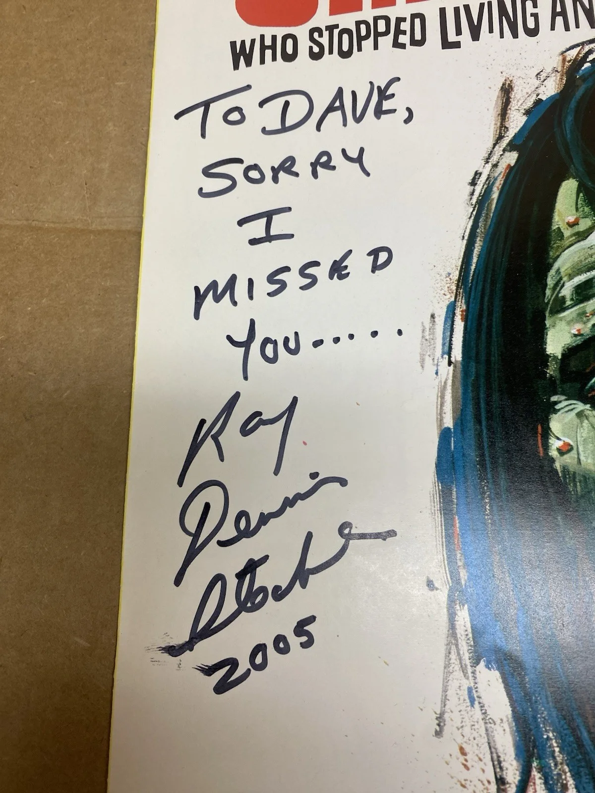 Director Ray Dennis Steckler — Director Ray Dennis Steckler Signed Poster The Incredibly Strange Creatures, image 4