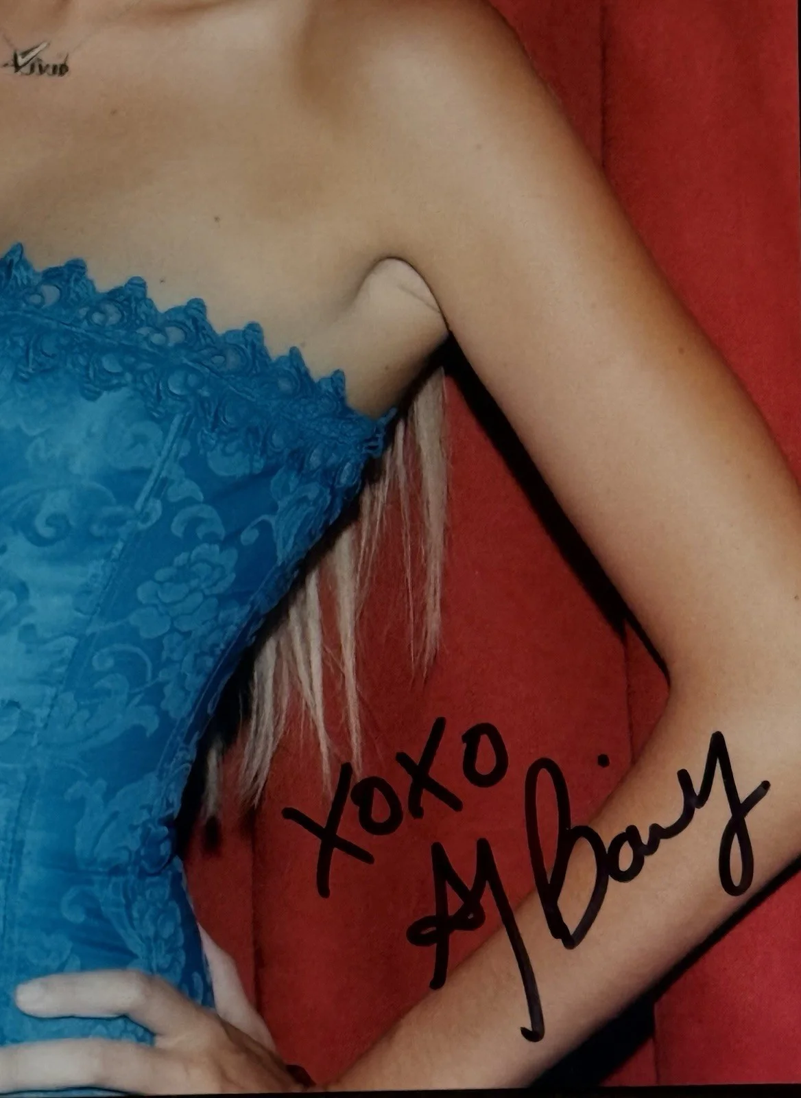 A.J. Bailey 🔥Adult STAR SIGNED 8X10 Candid PHOTO AUTOGRAPH Sexy AVN, изображение 2