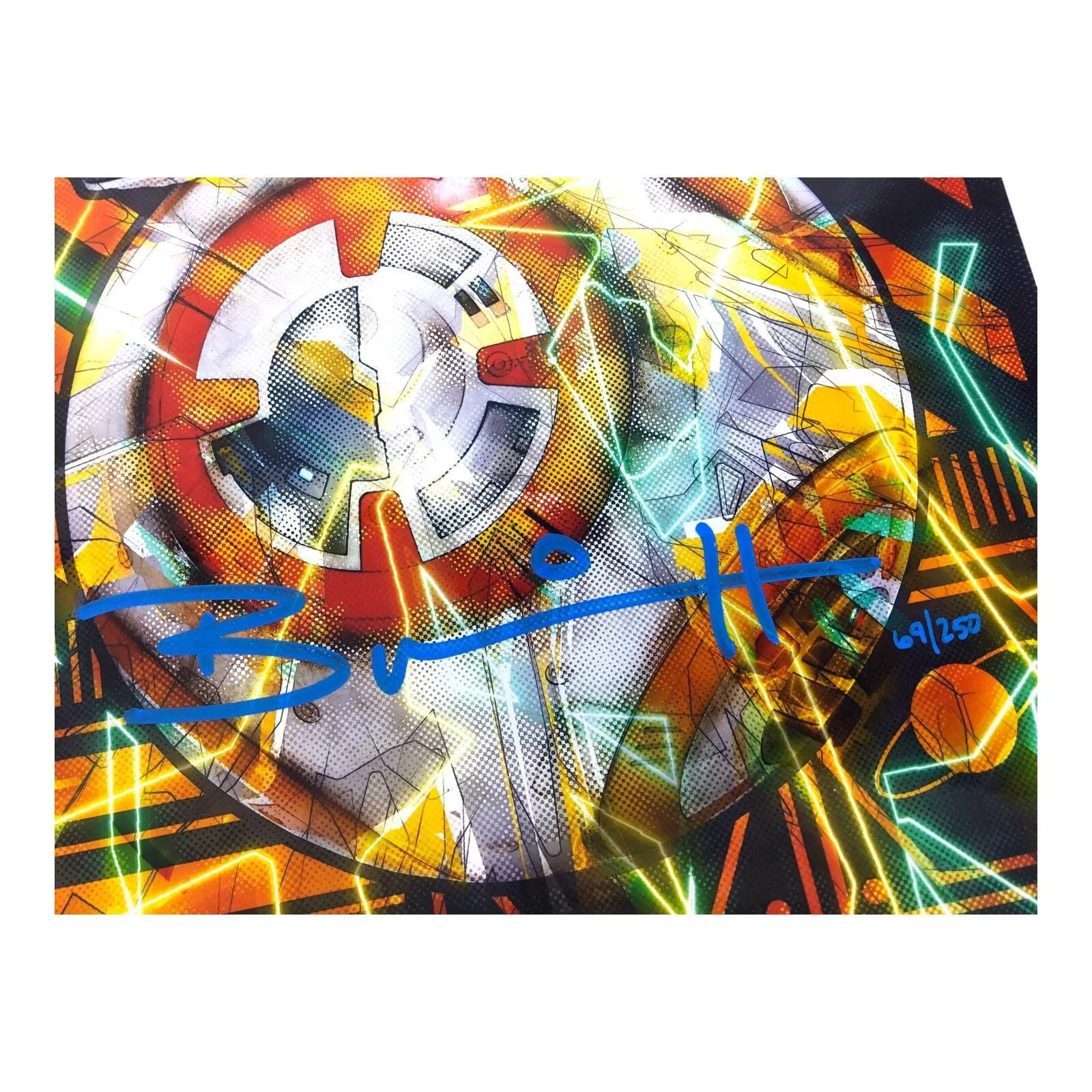 Brian Herring — Brian Herring Signed 8x10 Star Wars BB-8 Photo (Beckett Certified), изображение 2