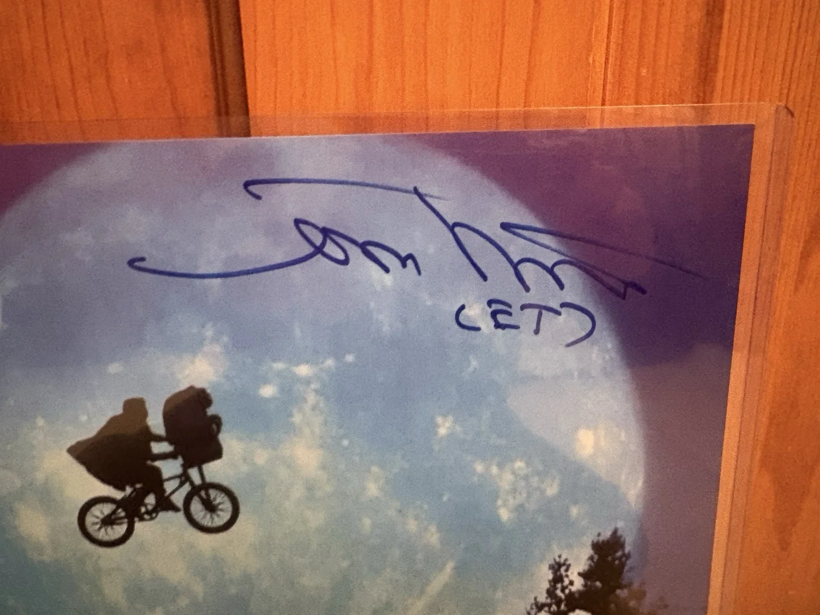 Matthew DeMeritt Autograph 11x 17 Photo E.T. Extra Terrestrial Signed COA, image 3
