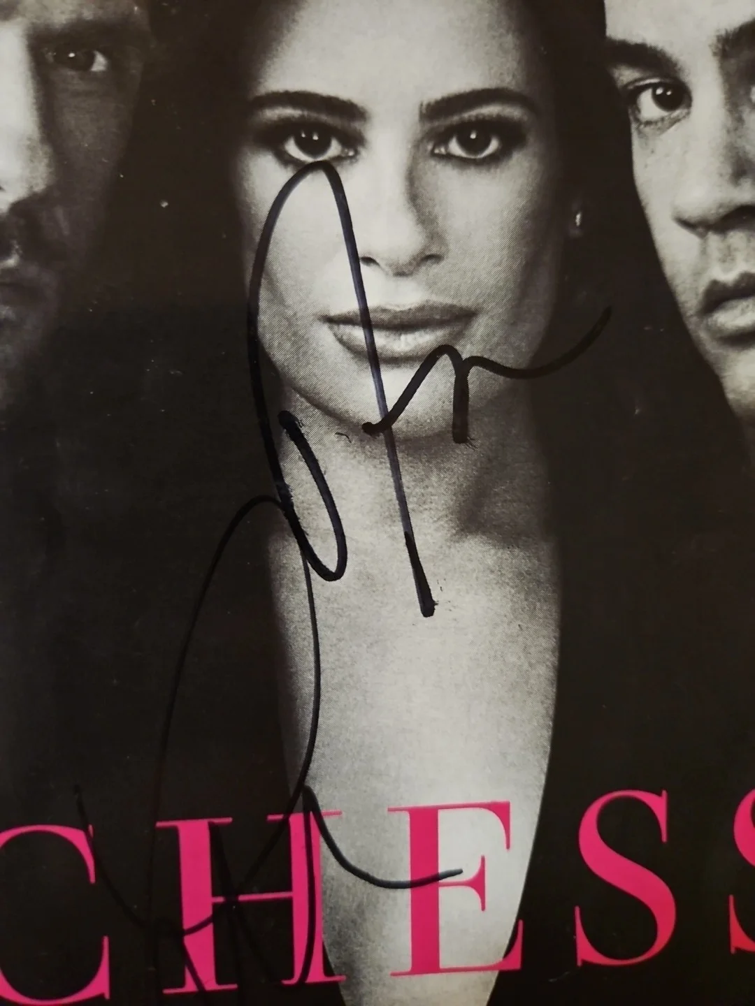 Aaron Tveit, Lea Michele, Nicholas Christopher, Bradley Dean — Chess Signed Playbill - Aaron Tveit, Lea Michele, Nicholas Christopher ², изображение 5
