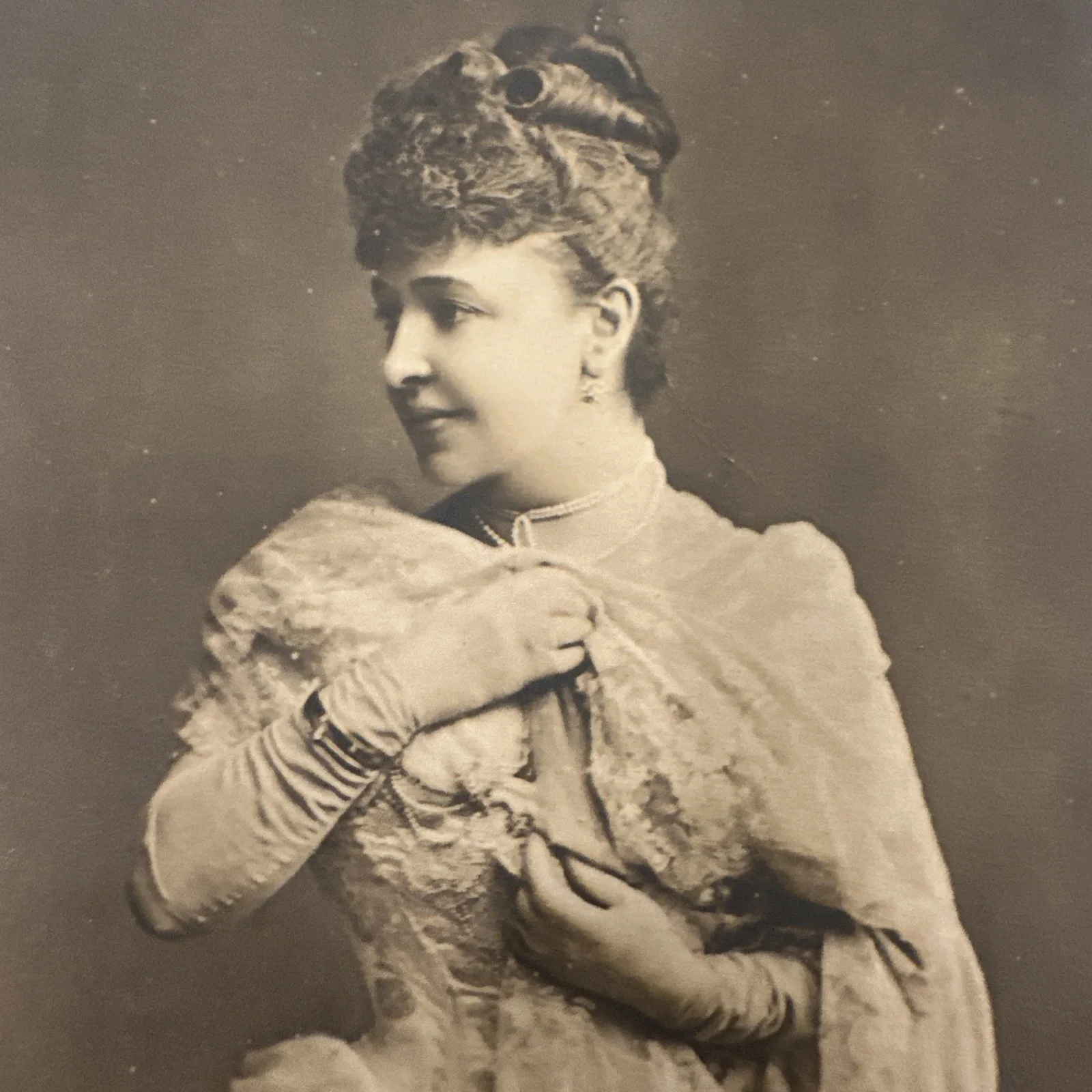 Emma Albani Gye — Dame EMMA Madame ALBANI Autograph Picture Post Card Signed 1903, image 2