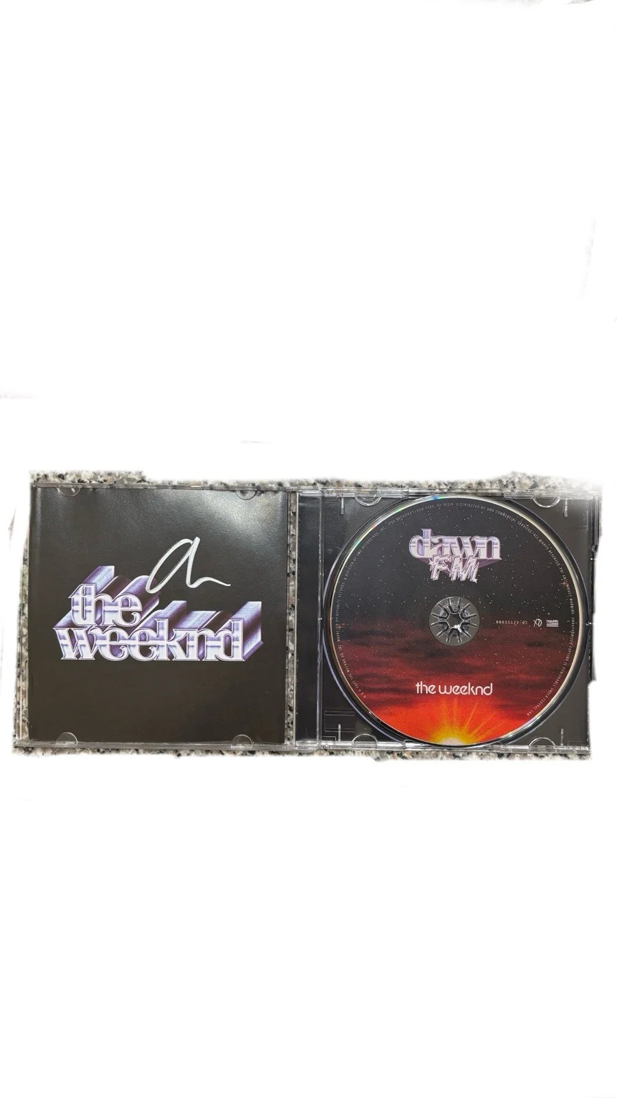 The Weeknd - Dawn FM Limited Edition CD + AUTHENTIC Signed Art Card, image 3