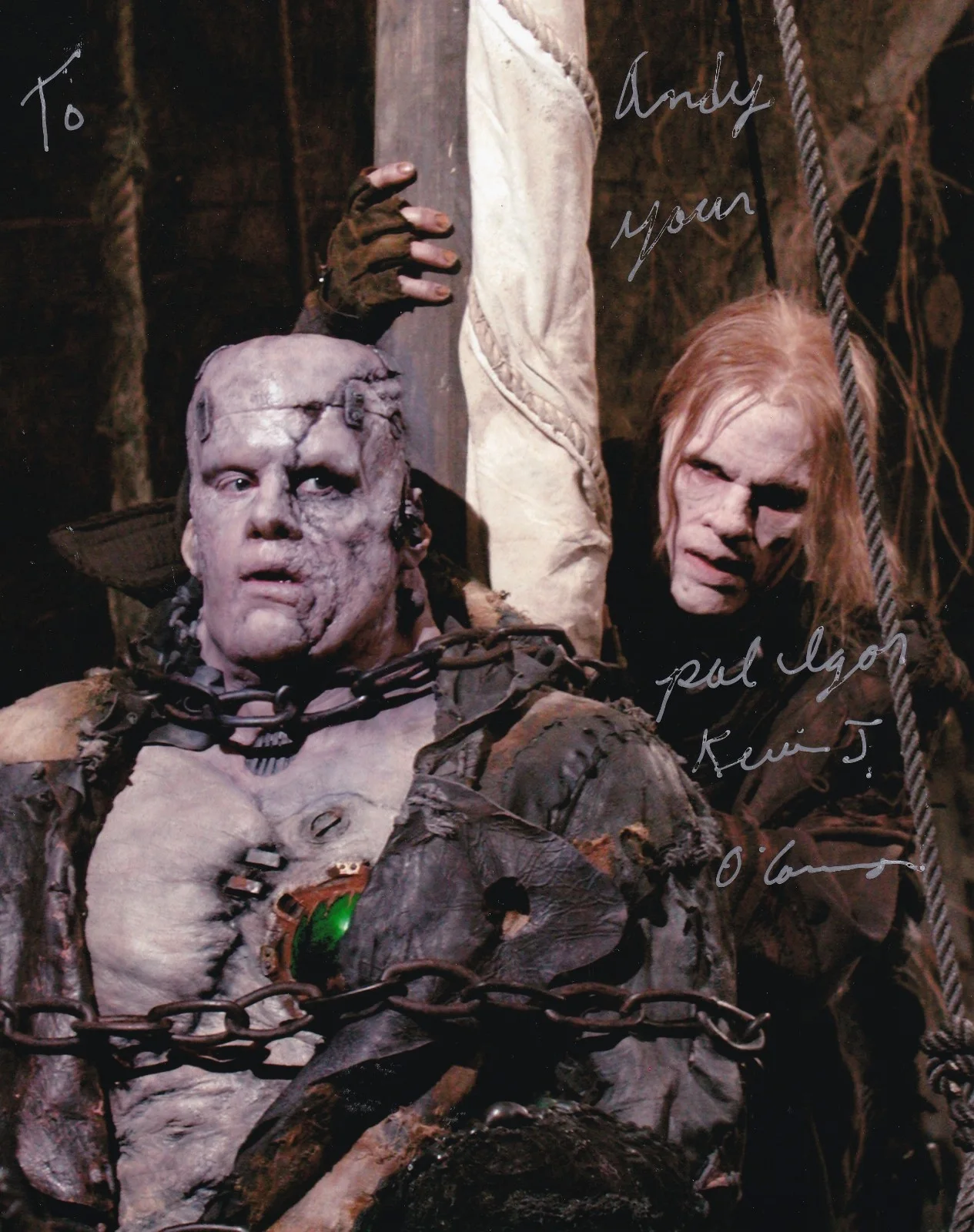 Kevin j. O'Connor — Kevin j. O'Connor Van Helsing signed 8 x 10 Photo w/COA