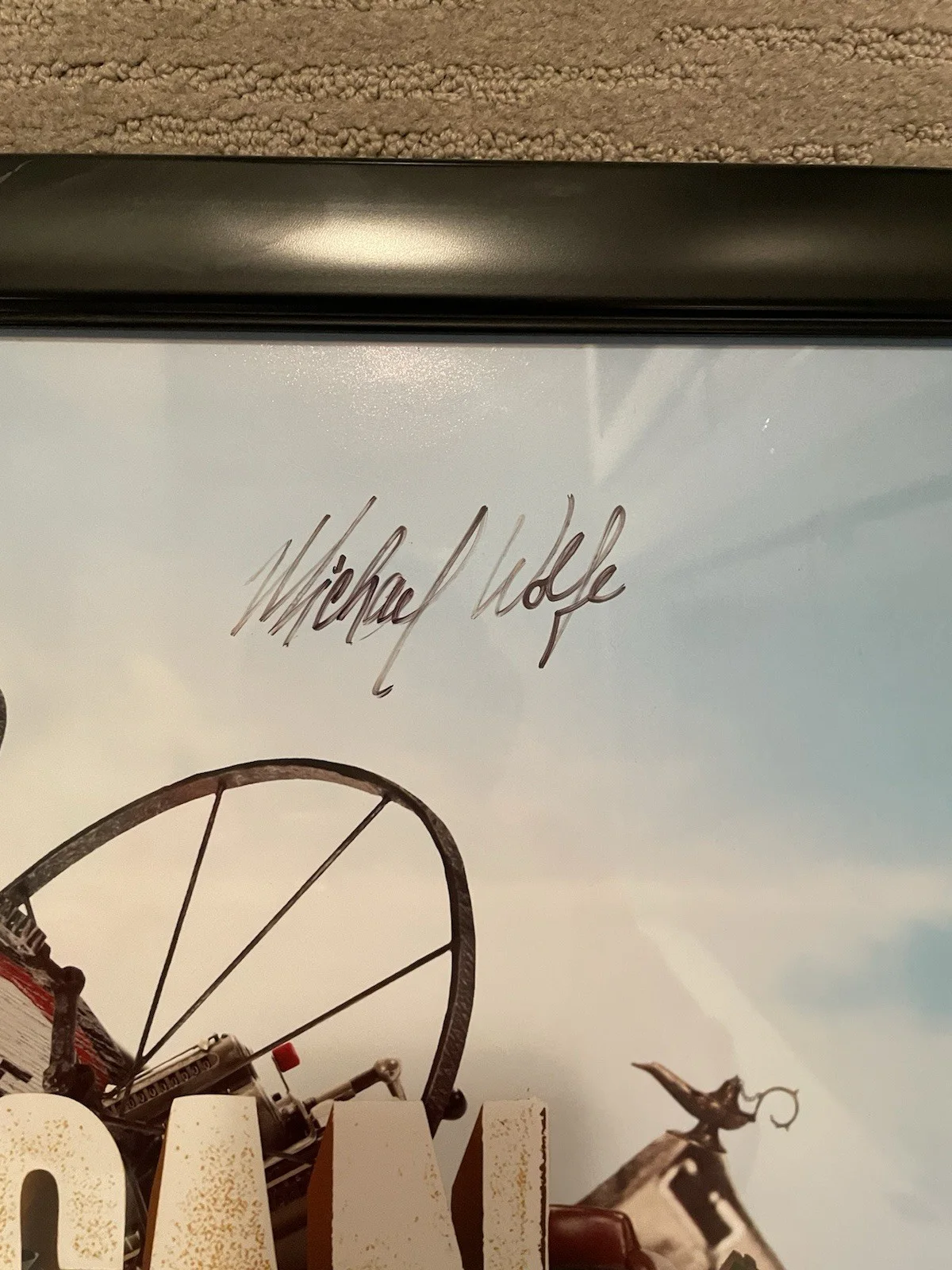 Frank Fritz — American Pickers RARE PROMO Poster Signed All 3 Frank Fritz Mike Wolfe Danielle, изображение 3