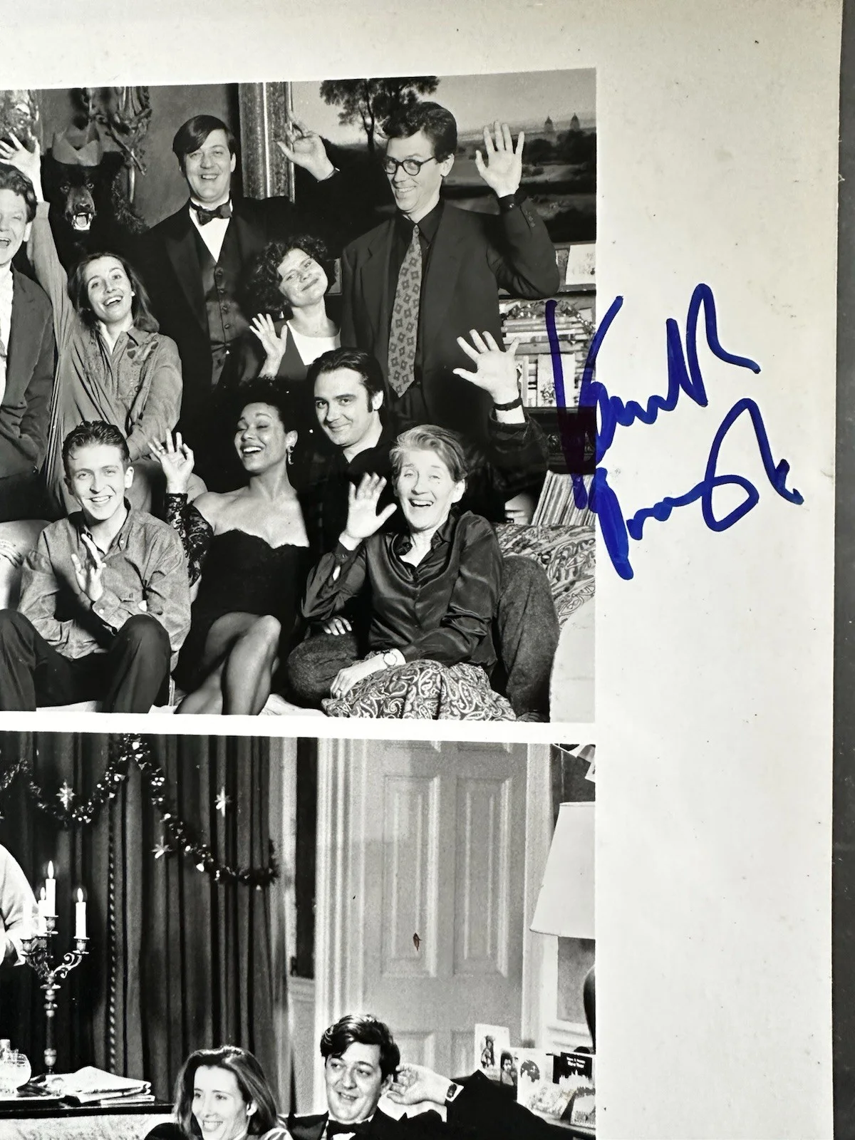 Kenneth Branagh, Emma Thompson — Kenneth Branagh & Emma Thompson signed Hamlet 8x10 Photo, изображение 3