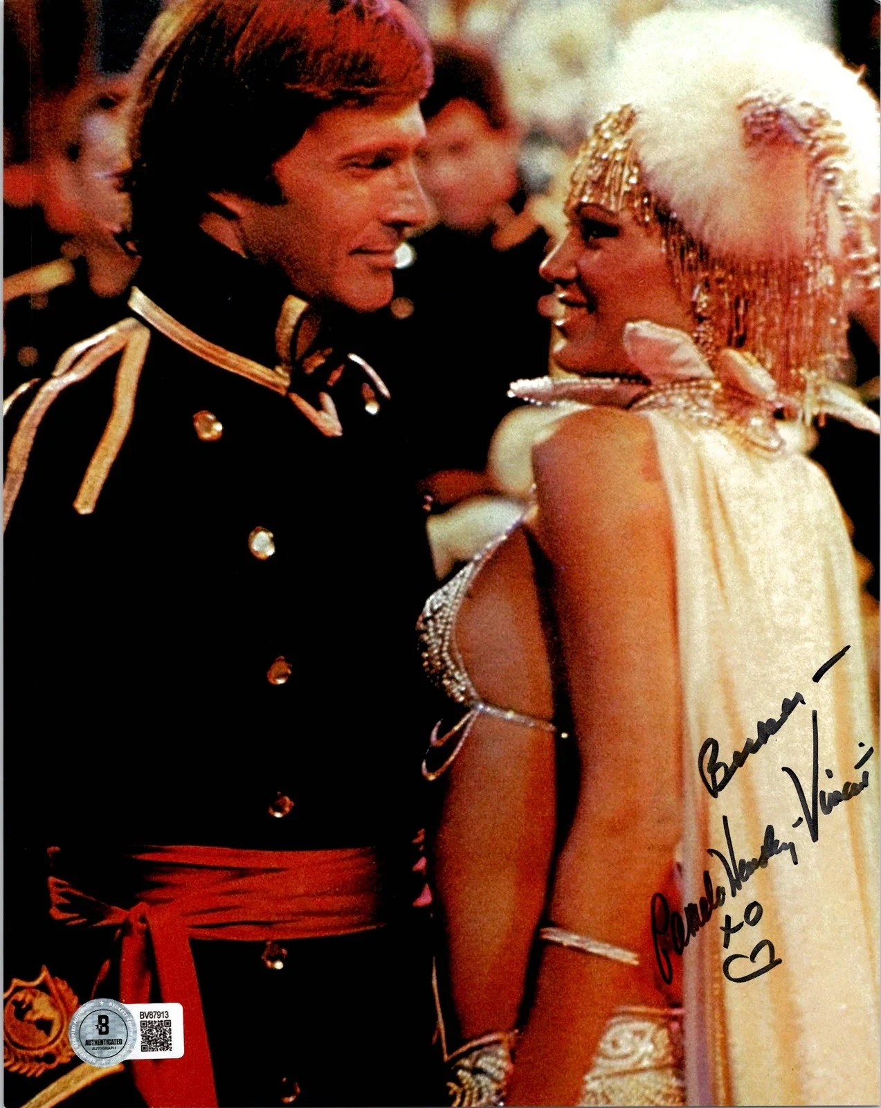 PAMELA HENSLEY — PAMELA HENSLEY SIGNED AUTOGRAPH 8X10 PHOTO BUCK ROGERS PRINCESS ARDALA BECKETT