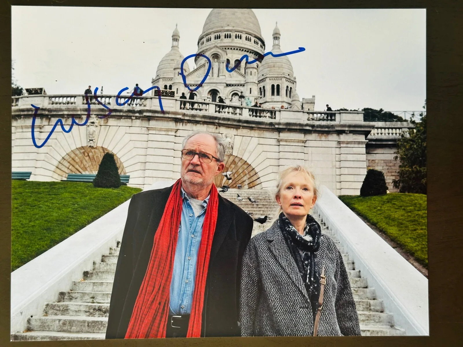 Lindsay Duncan — Lindsay Duncan signed Le Week End 8x10 photo In Person. About Time