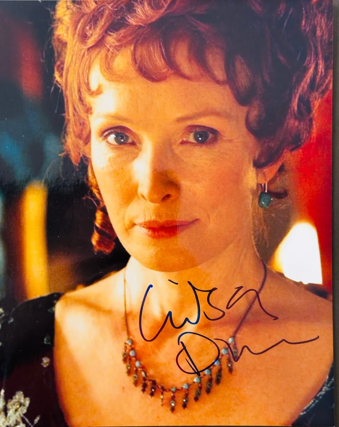 Lindsay Duncan — Lindsay Duncan signed Le Week End 8x10 photo In Person. About Time