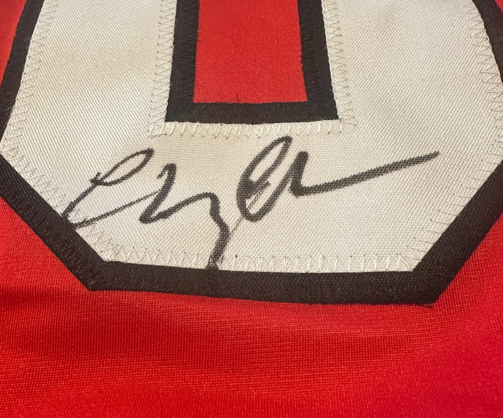 Chevy Chase — Chevy Chase Signed Griswold Christmas Vacation Custom Hockey Jersey Beckett XL, изображение 2