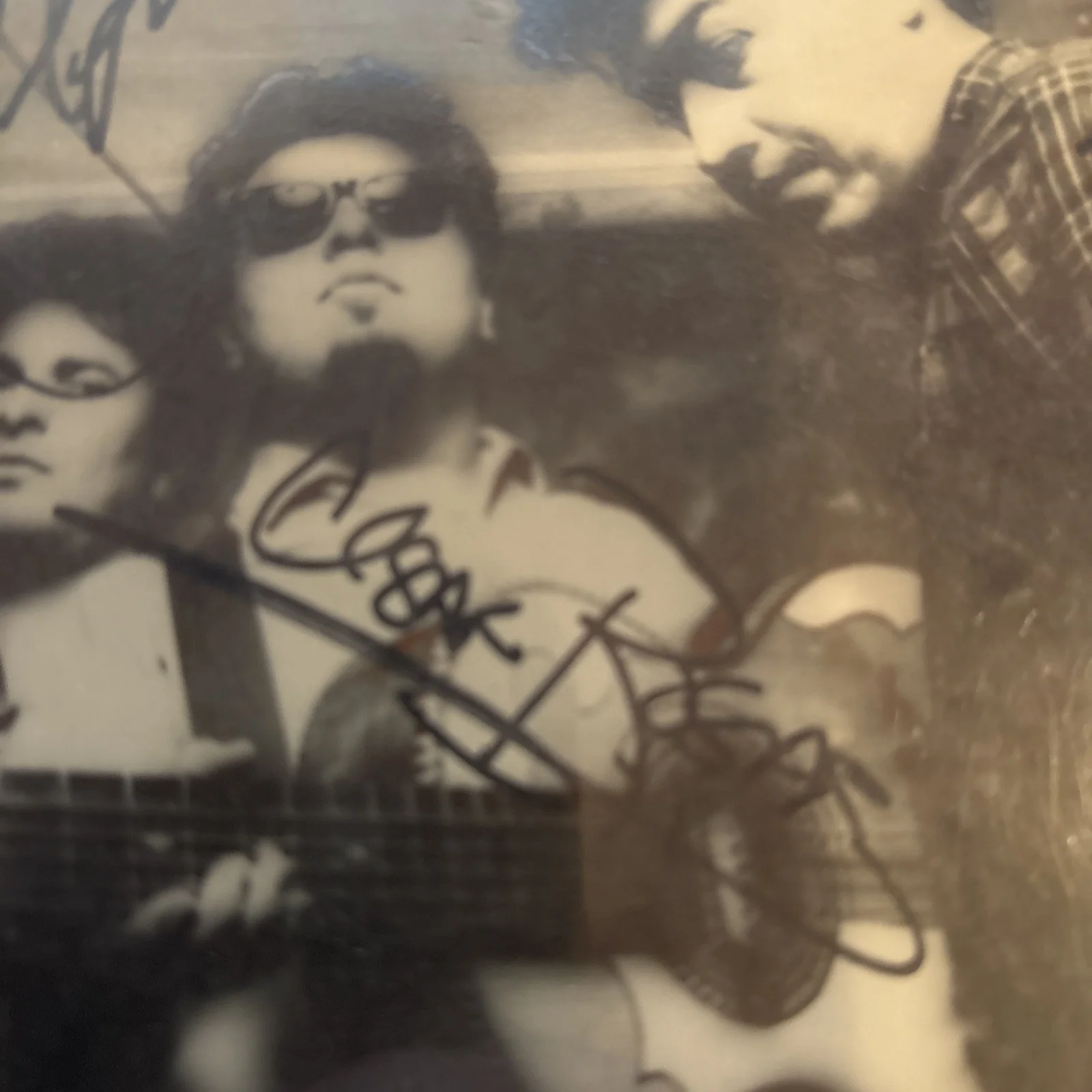 * LOS LOBOS * signed 8x10 photo * DAVID HIDALGO, LOUIE PEREZ & CONRAD * COA *, image 4