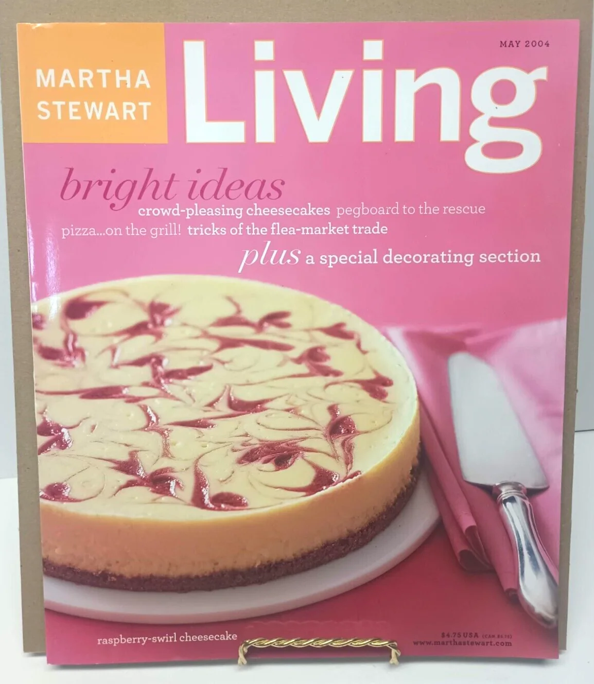 Martha Stewart — VTG Martha Stewart Living Magazine MAY 2004 Special Decorating Section