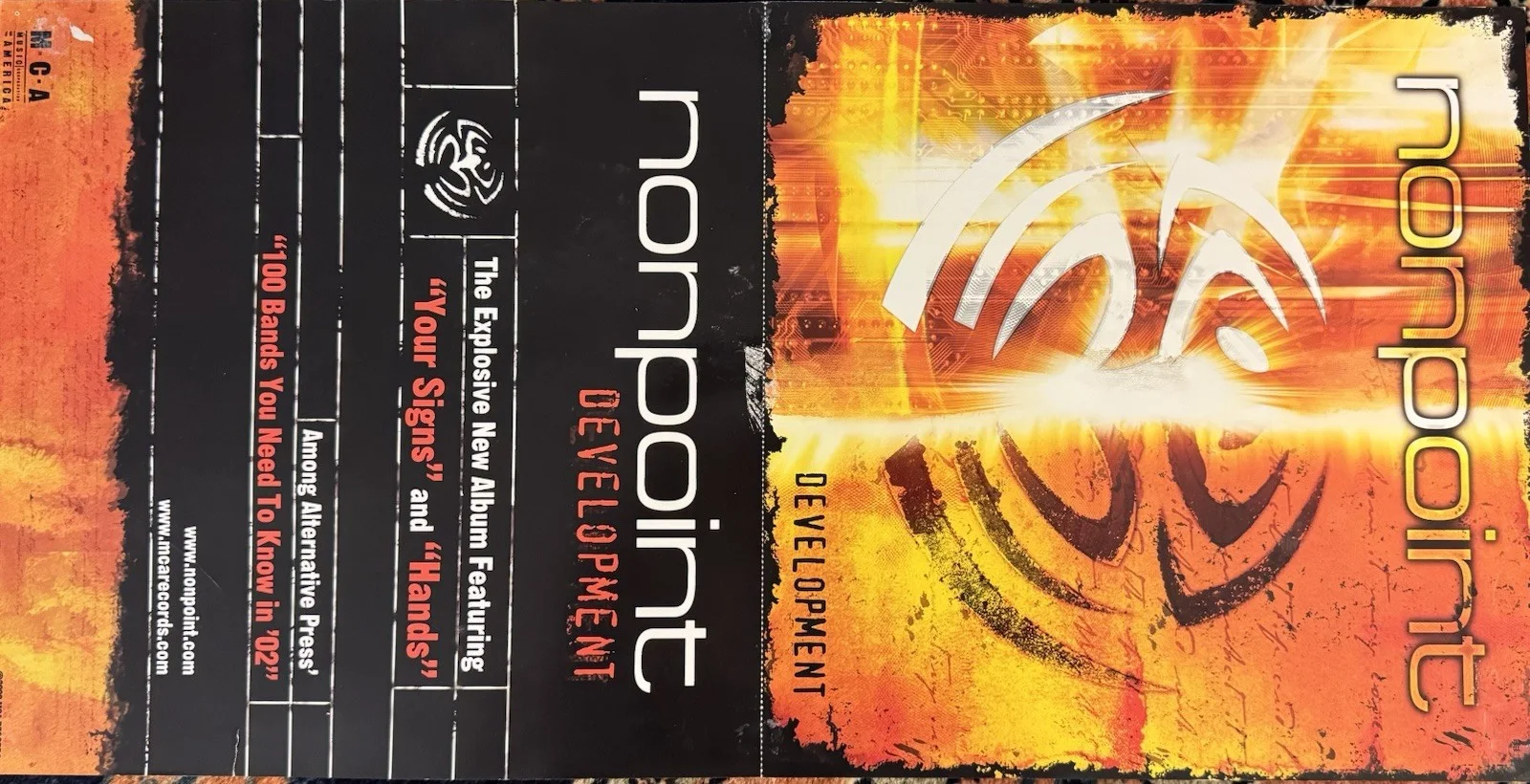 Nonpoint - Original Lineup - Signed - Album Flat - Development - Autographed, image 2