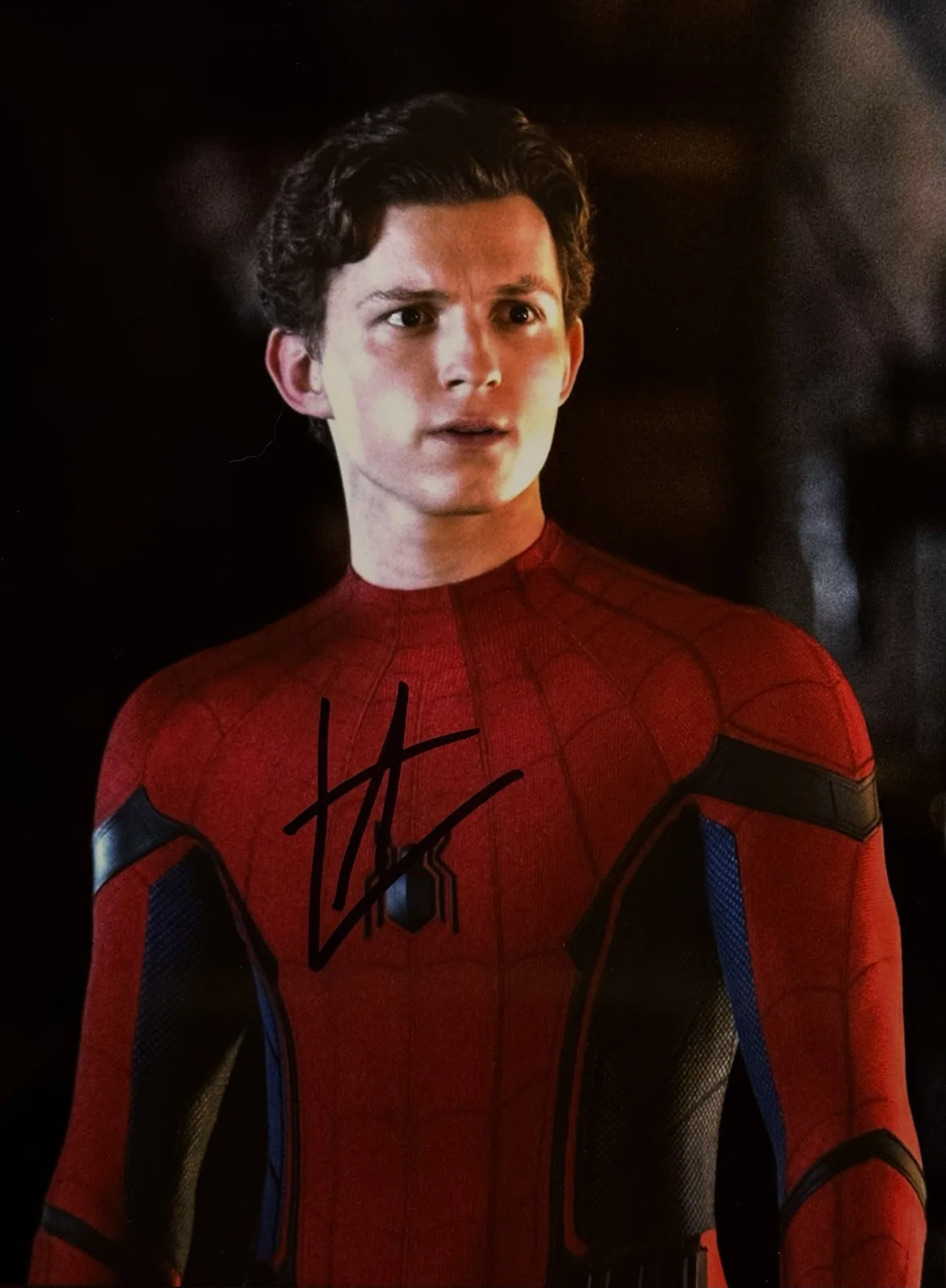 Tom Holland — Tom Holland, Signed 8x10 Autograph Photo, Spiderman