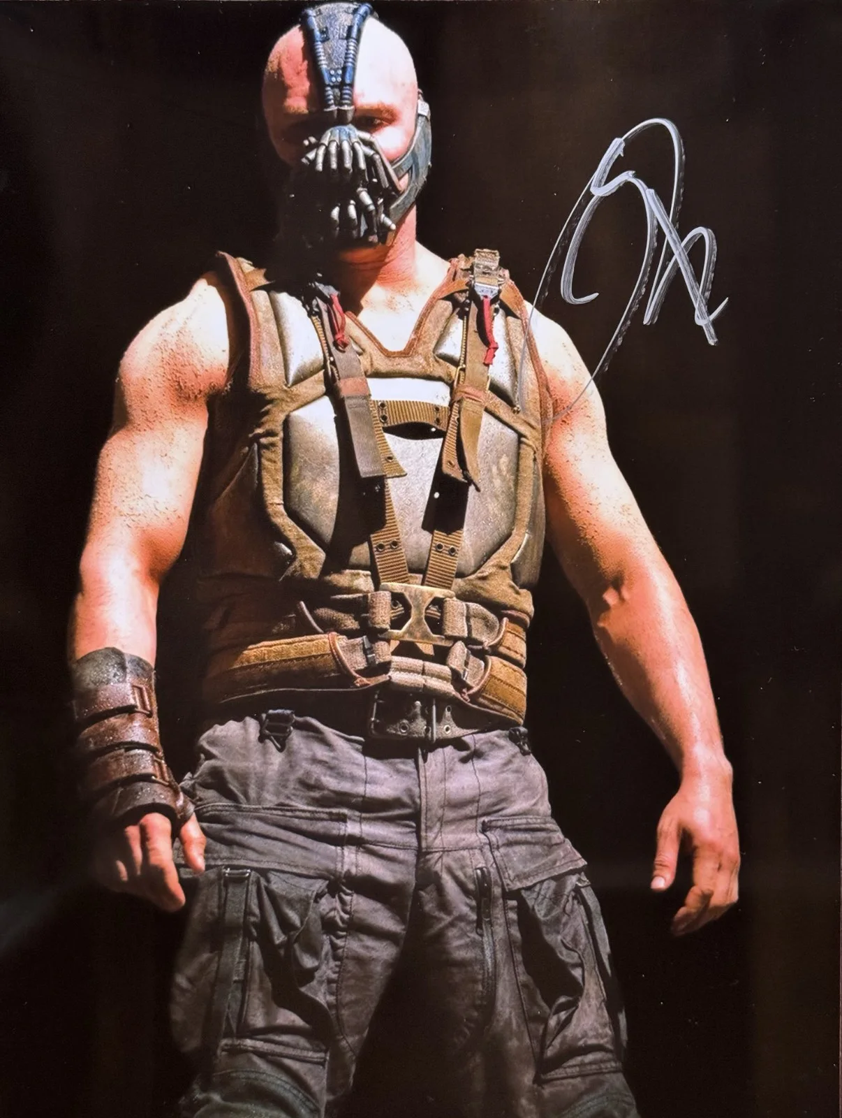 Tom Hardy — Tom Hardy, Signed 8x10 Autograph Photo, Bane "Dark Knight" Venom, Inception
