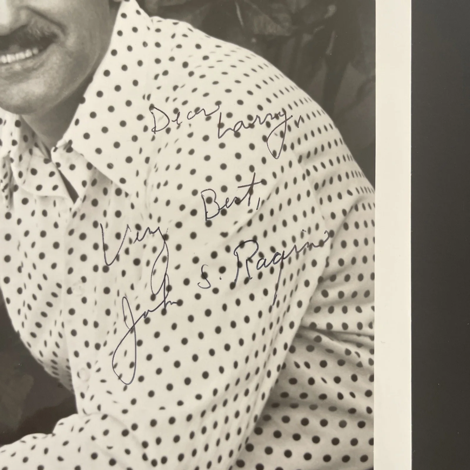 JOHN RAGIN of Quincy M.E., Star Trek: Hand Signed Celebrity Photo 8 x 10” / KSK, image 2