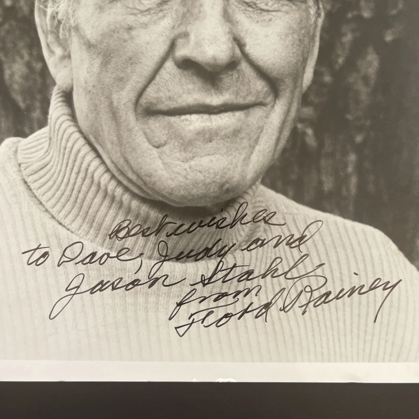 FORD RAINEY Six Million Dollar Man: Hand Signed Celebrity Photo 8 x 10” / KSK, изображение 2