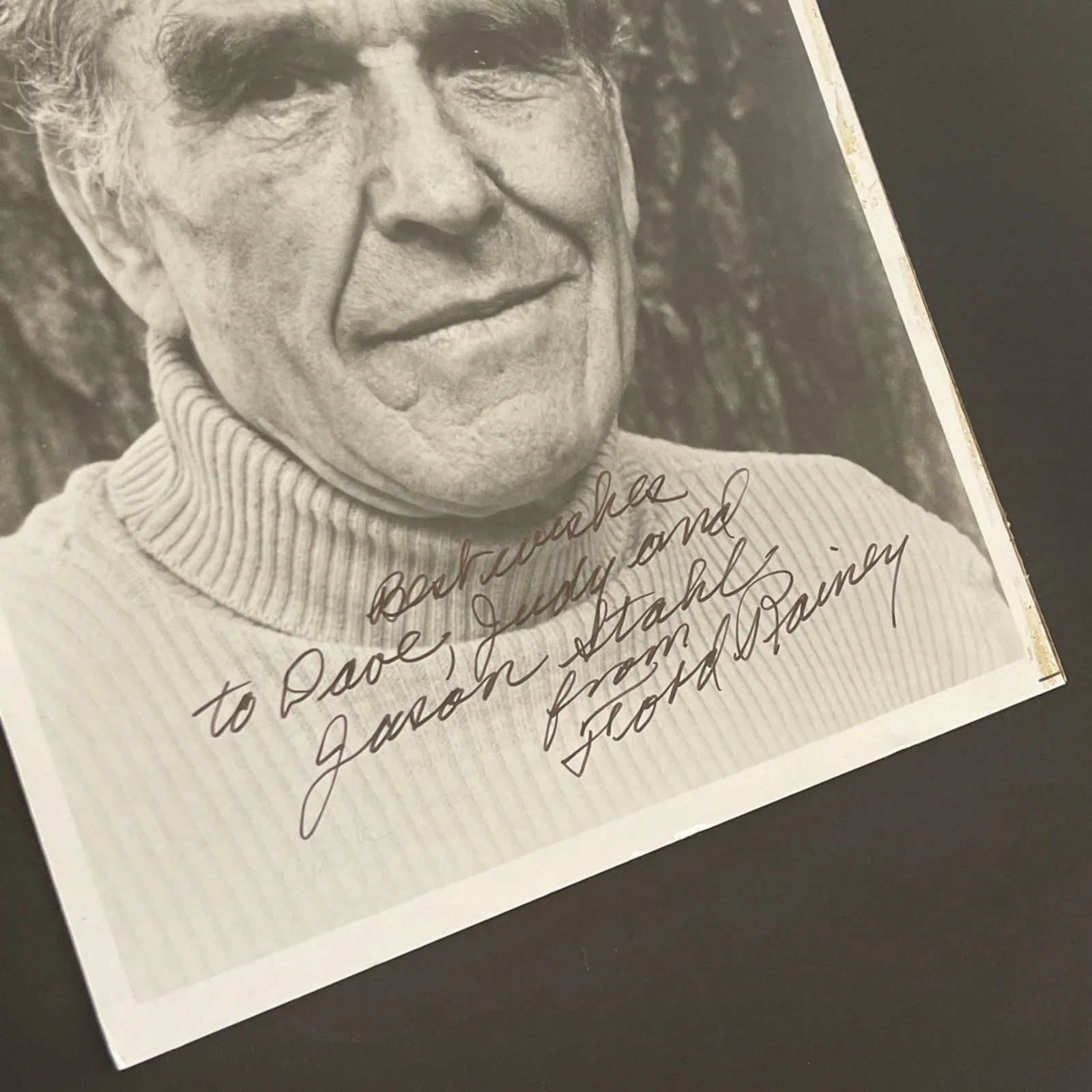 FORD RAINEY Six Million Dollar Man: Hand Signed Celebrity Photo 8 x 10” / KSK, изображение 4