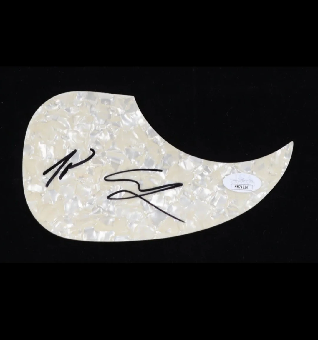 Alex Pall and Drew Taggart The Chainsmokers Signed Pick Guard, image 2