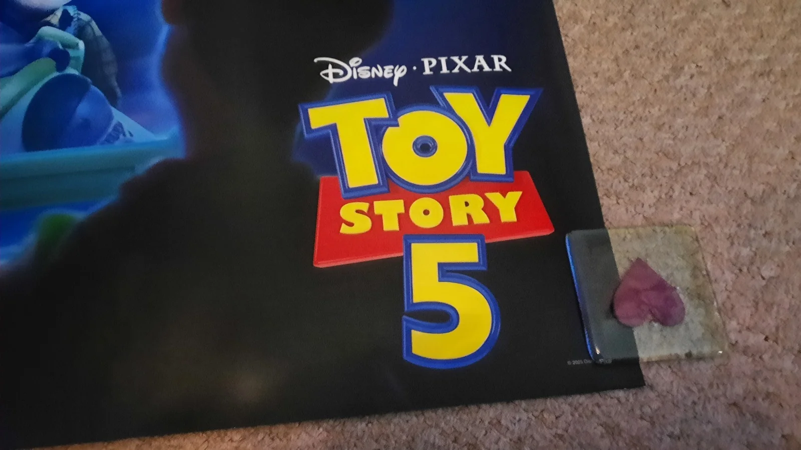 Toy Story 5 Original Quad Cinema Poster Buzz Lightyear Woody, изображение 3