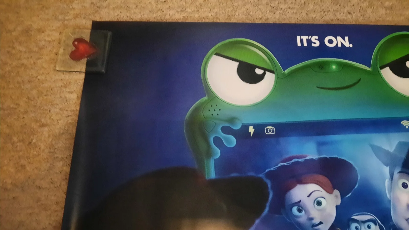 Toy Story 5 Original Quad Cinema Poster Buzz Lightyear Woody, изображение 4