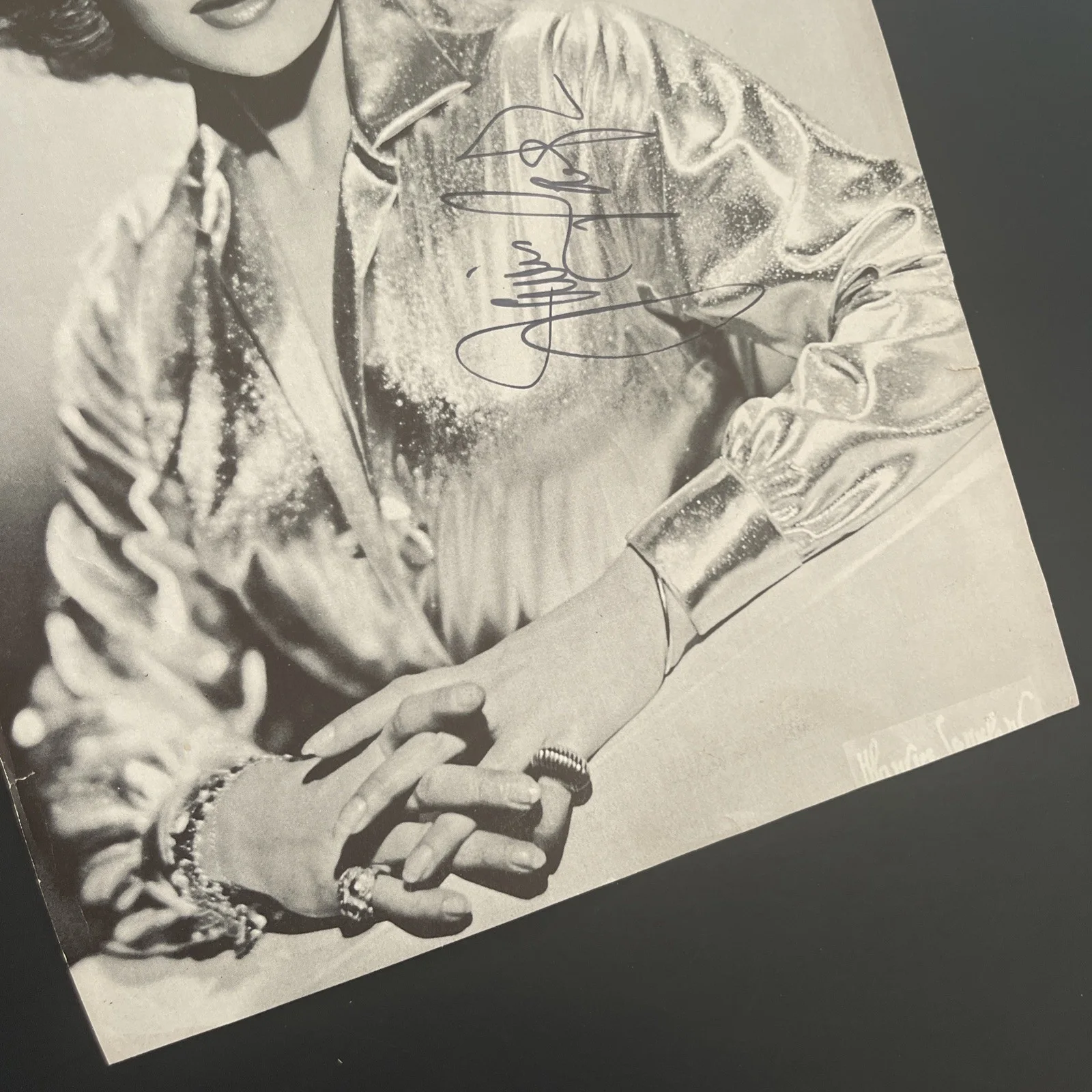 JANIS PAIGE Golden Age Of Hollywood: Hand Signed Celebrity Photo 8.5 x 11” / KSK, изображение 5