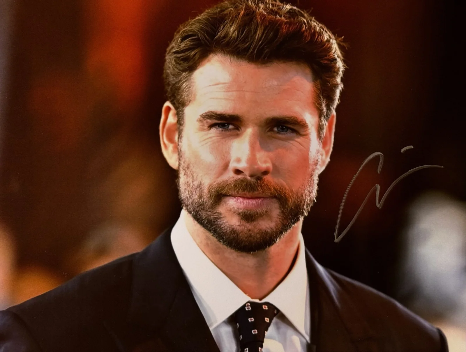 Liam Hemsworth — Liam Hemsworth, Signed 8x10 Autograph Photo