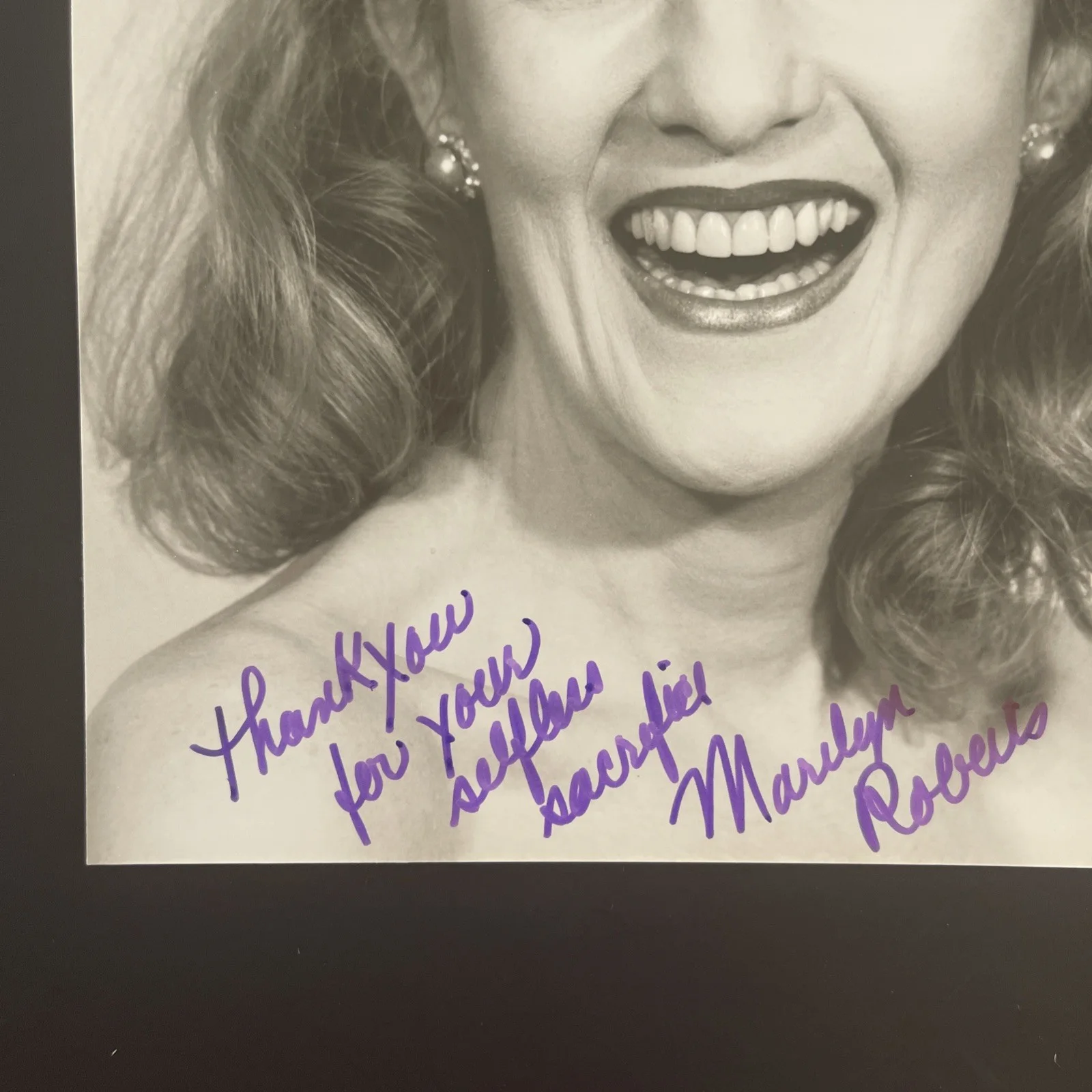 MARILYN ROBERTS Mary Tyler Moore Show: Hand Signed Celebrity Photo 8 x 10” / KSK, изображение 2