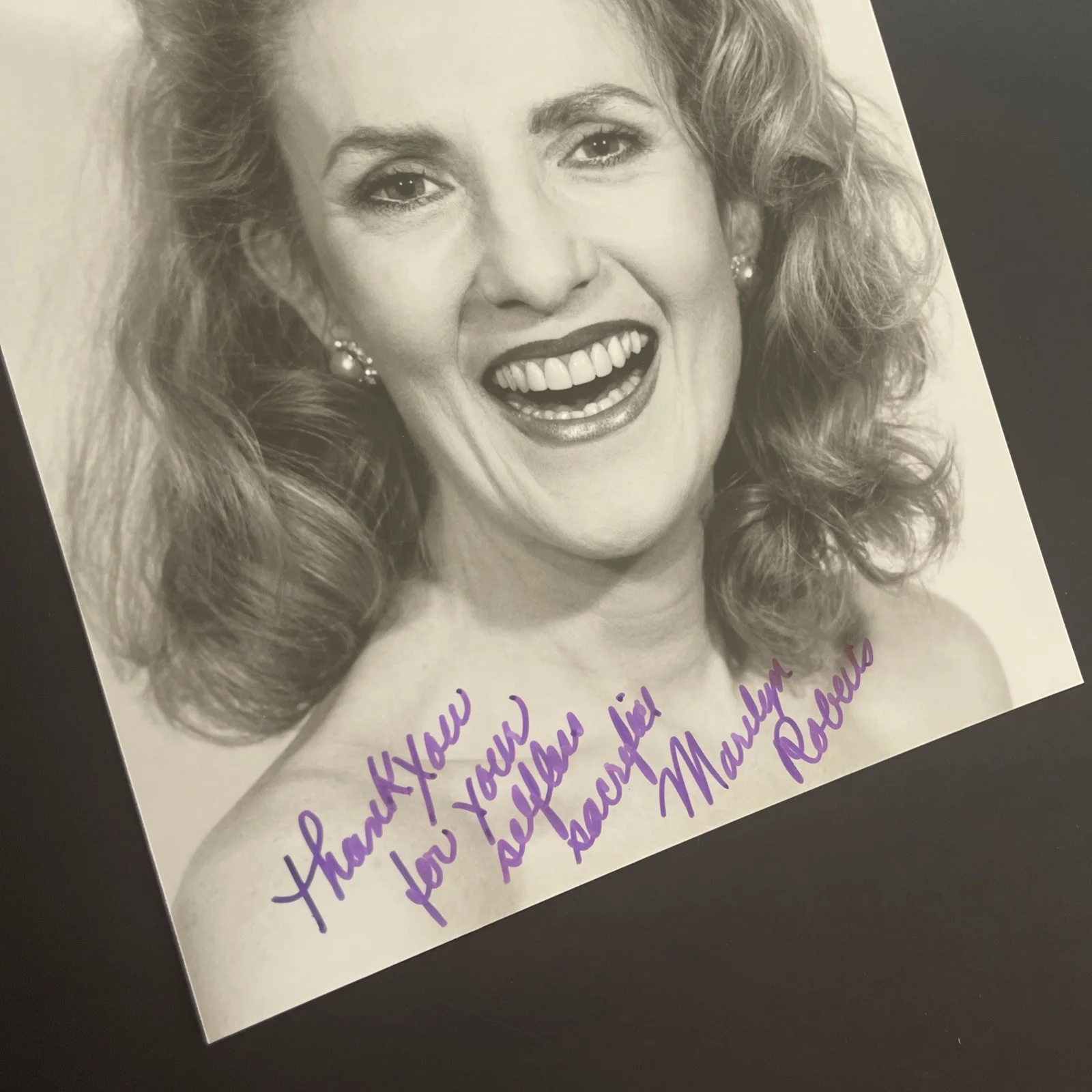 MARILYN ROBERTS Mary Tyler Moore Show: Hand Signed Celebrity Photo 8 x 10” / KSK, изображение 4