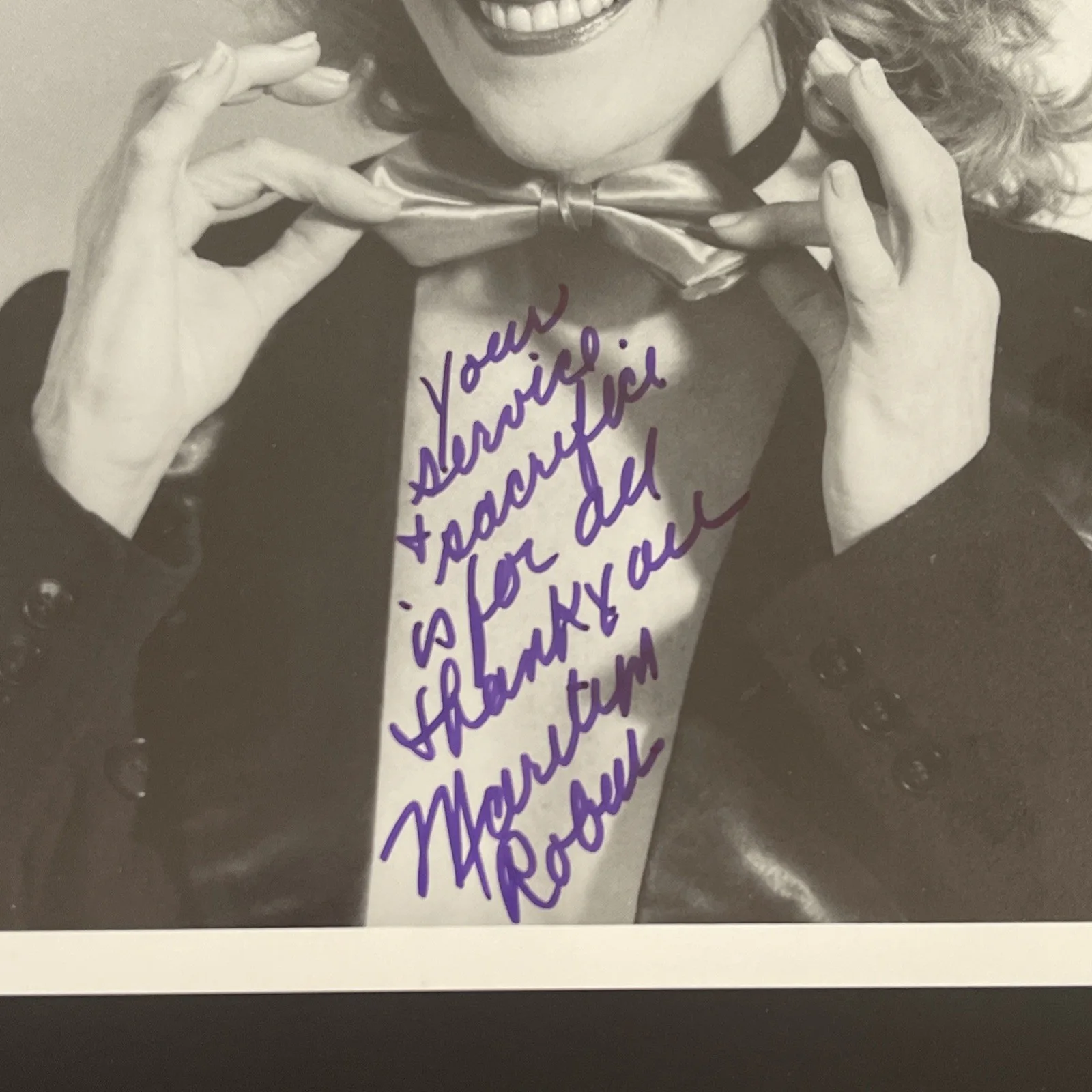 MARILYN ROBERTS Mary Tyler Moore Show: Hand Signed Celebrity Photo 8 x 10” / KSK, изображение 2