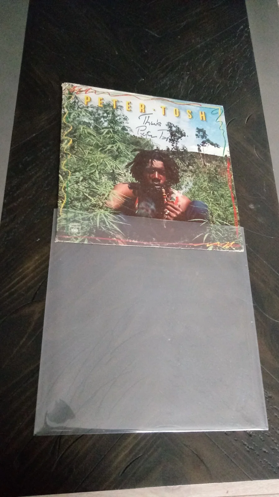 SIGNED Peter Tosh LEGALIZE IT Album HTF Reggae RARE Rasta AUTOGRAPHED Bob Marley, изображение 4