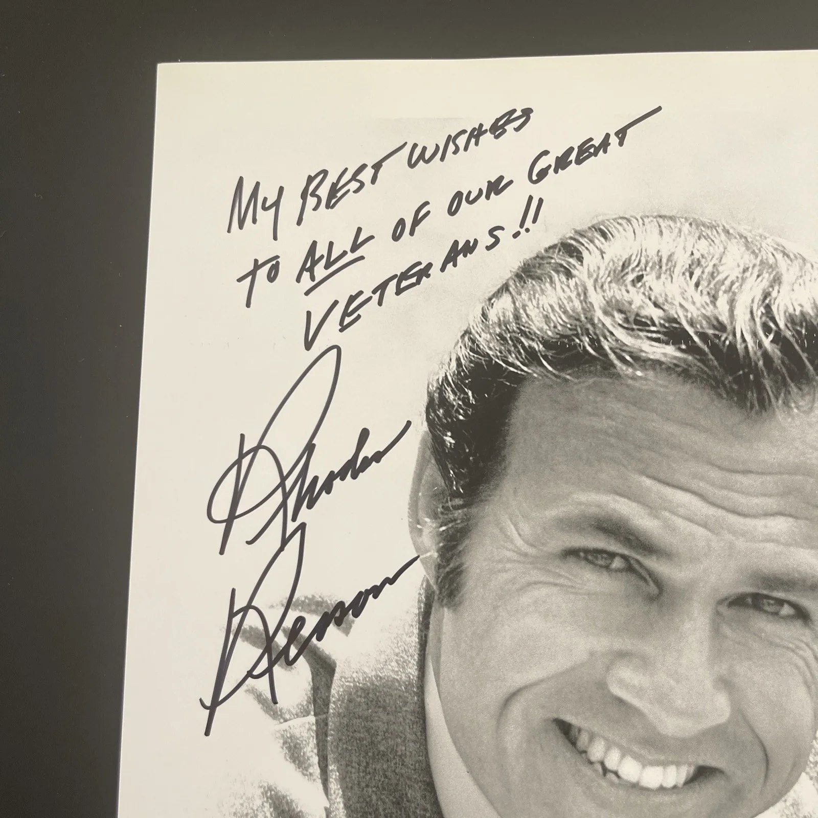 RHODES REASON Star Trek: Hand Signed Celebrity Photo 8 x 10” / KSK, image 2