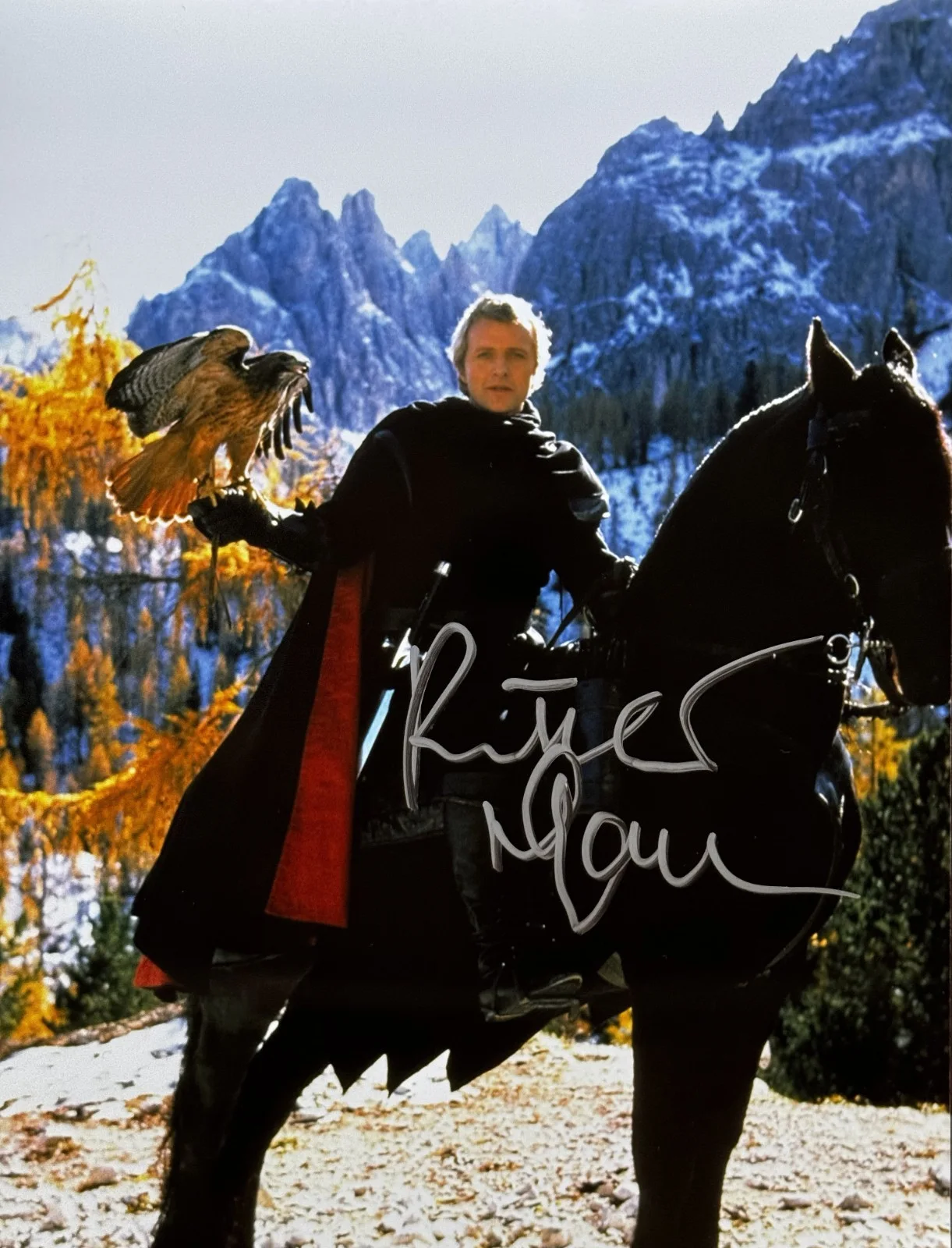 Rutger Hauer — Rutger Hauer, Signed 8x10 Autographed Photo, Ladyhawke, Blade Runner