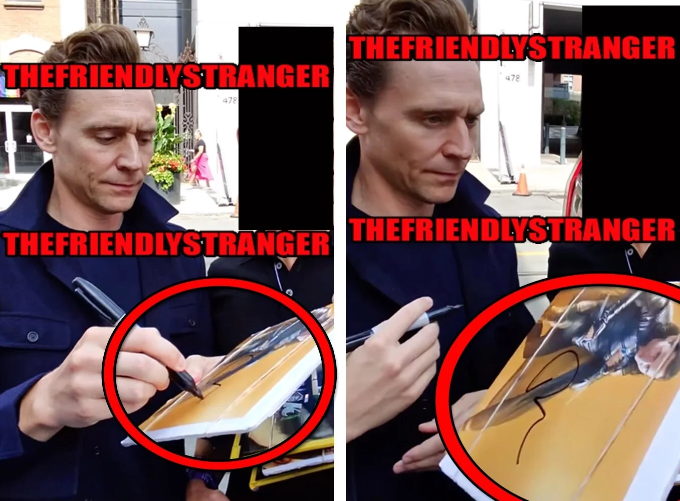 Tom Hiddleston — Tom Hiddleston signed "LOKI" 8x10 Photo EXACT PROOF Avengers Night Manager JSA, изображение 4